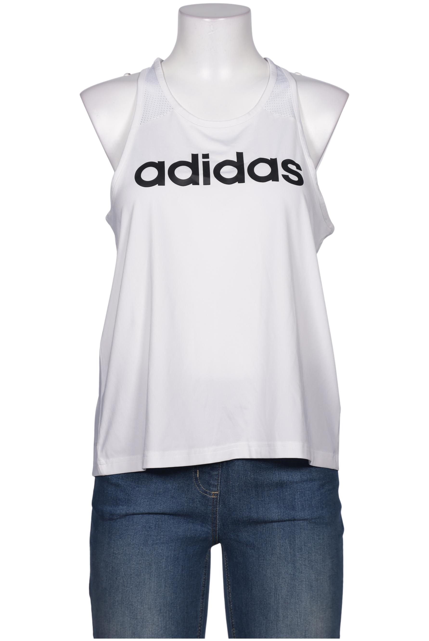 

adidas Damen Top, weiß, Gr. 38