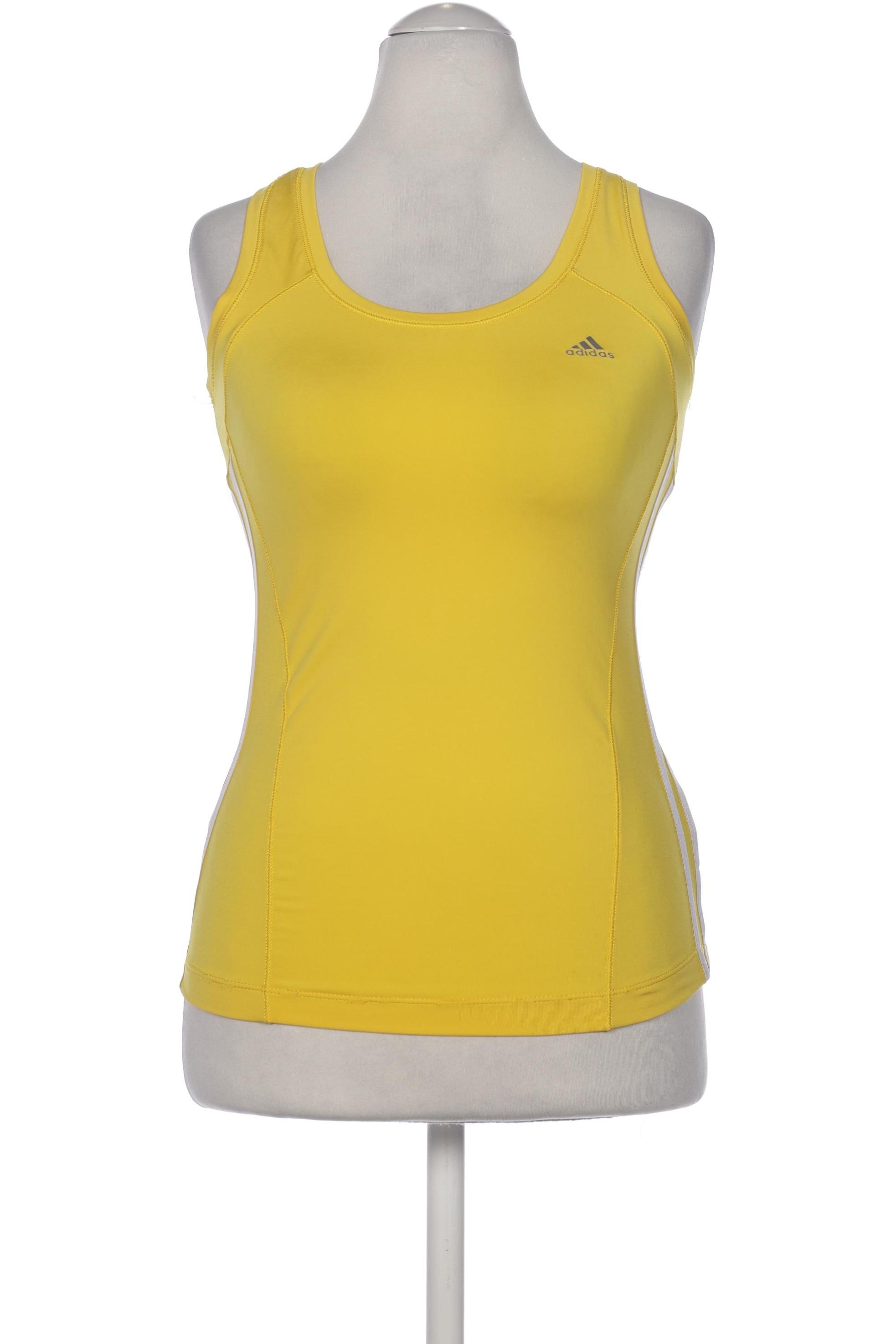 

adidas Damen Top, gelb, Gr. 36
