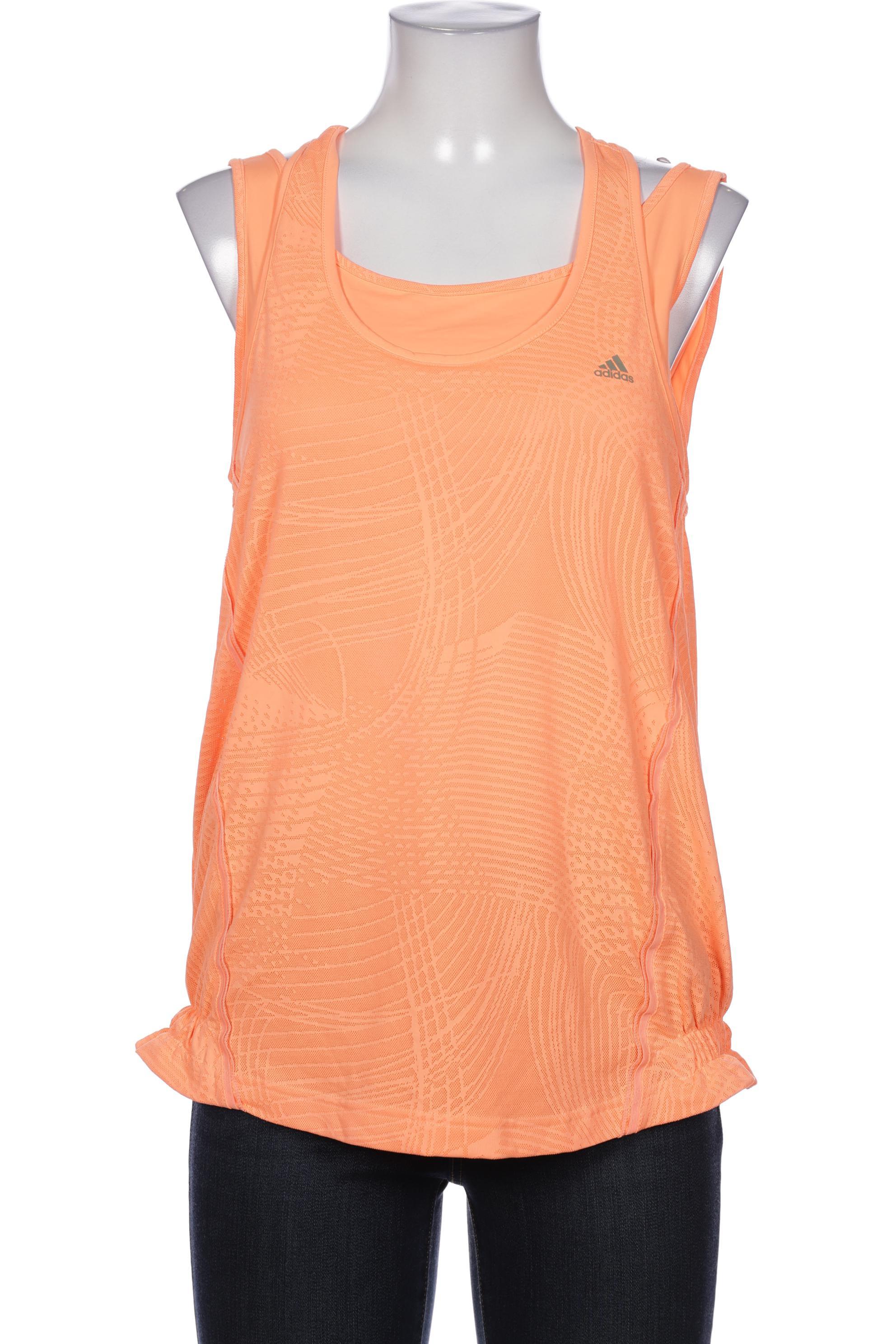 

adidas Damen Top, neon, Gr. 38