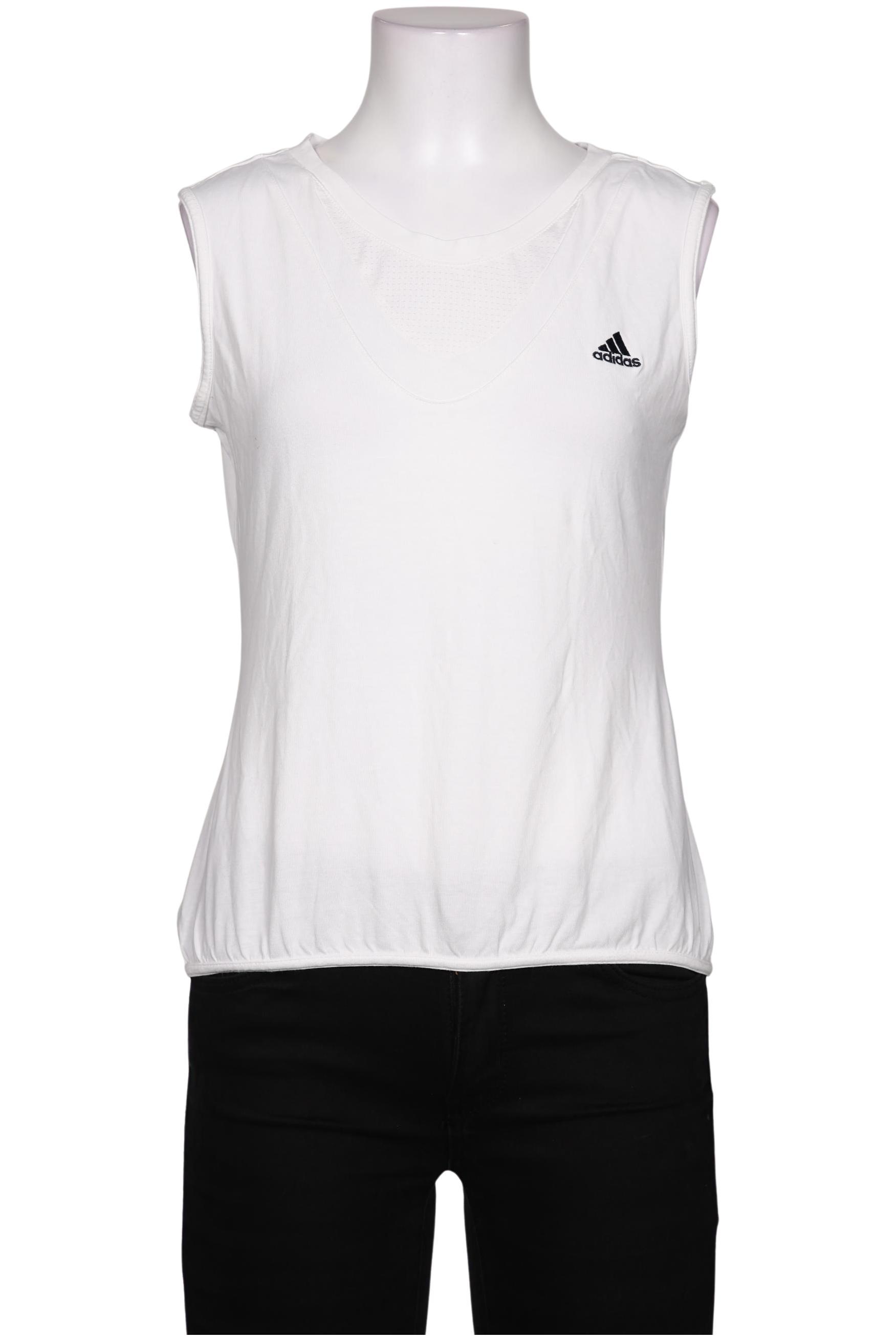 

adidas Damen Top, weiß, Gr. 36