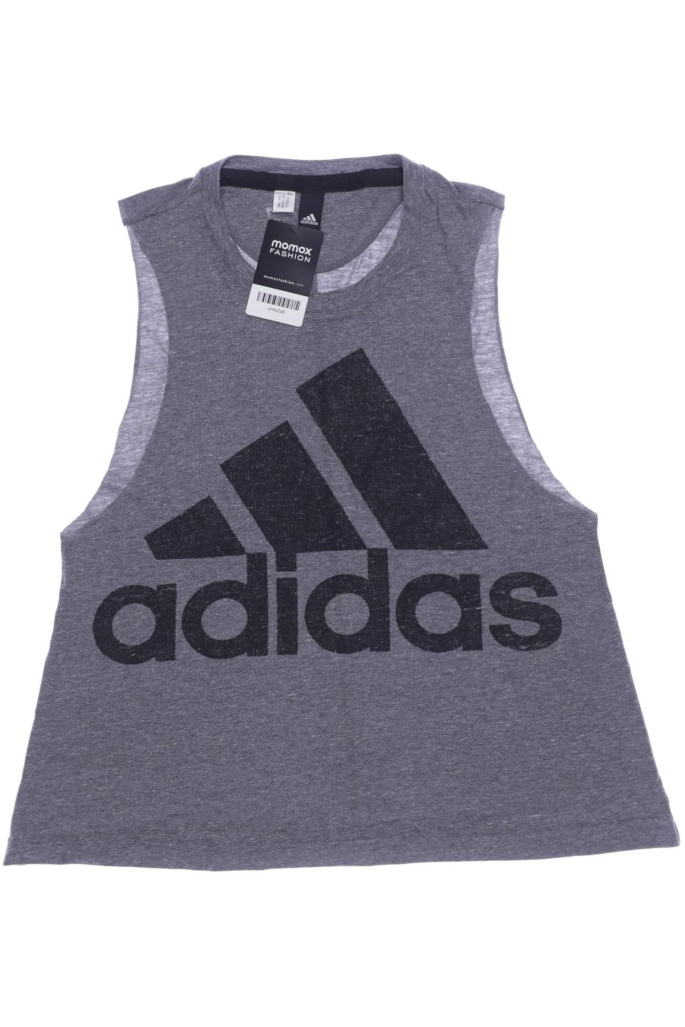 

adidas Damen Top, grau, Gr. 42