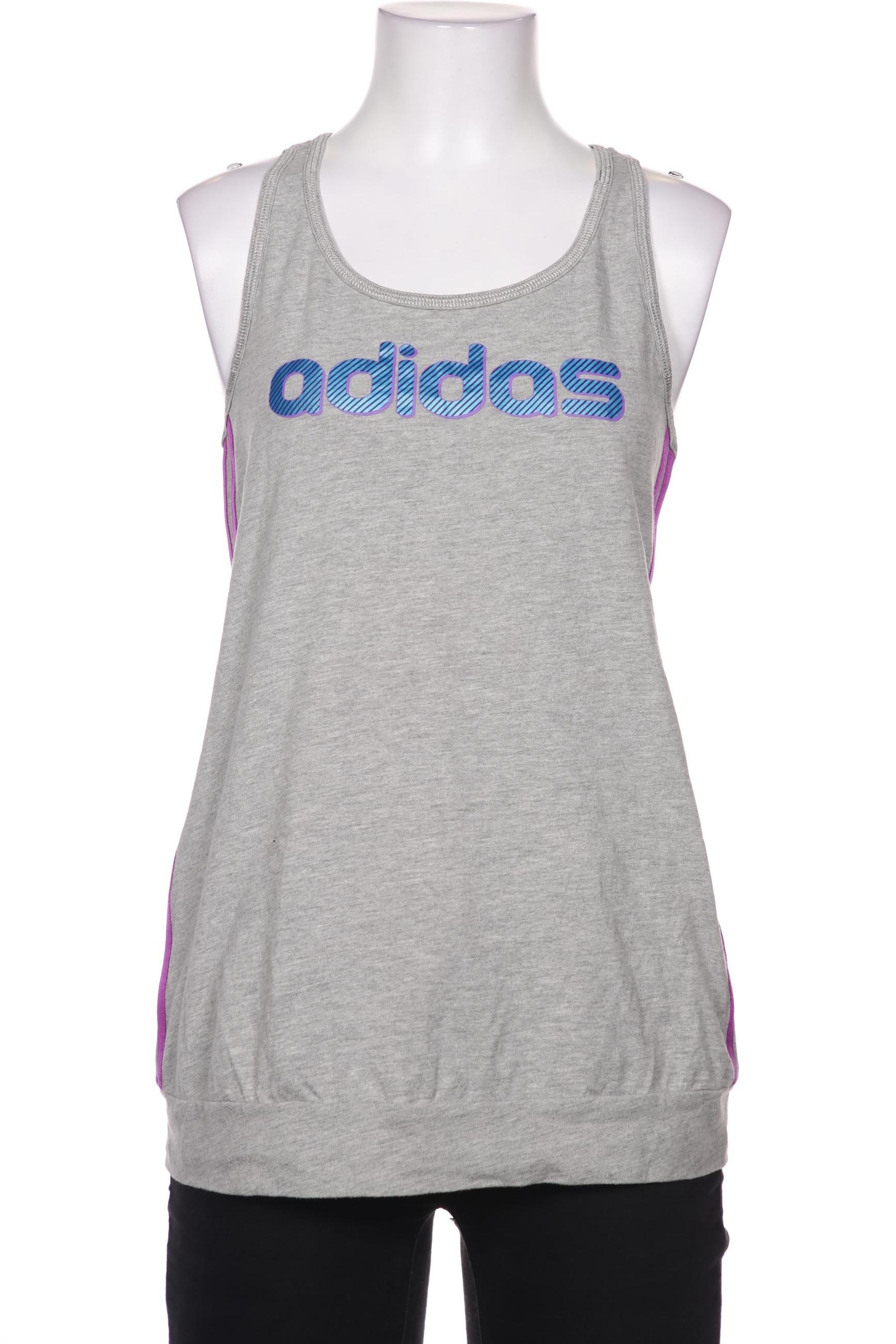 

adidas Damen Top, grau, Gr. 36