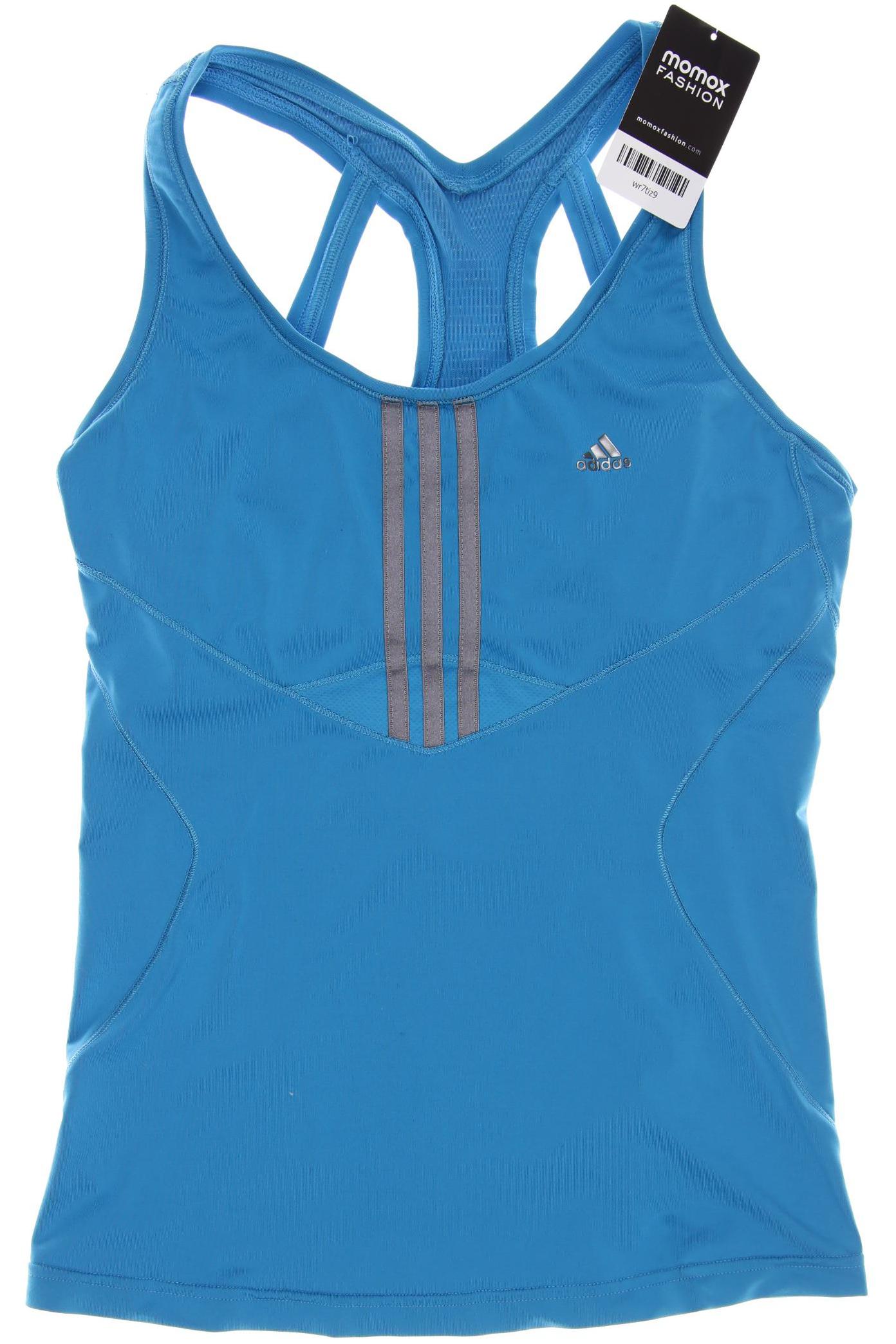 

adidas Damen Top, blau, Gr. 32