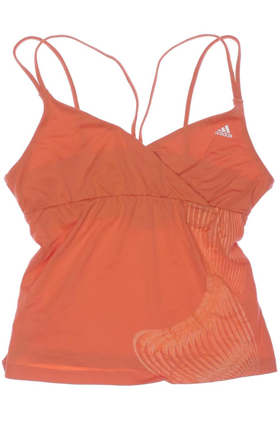 

adidas Damen Top, orange, Gr. 38