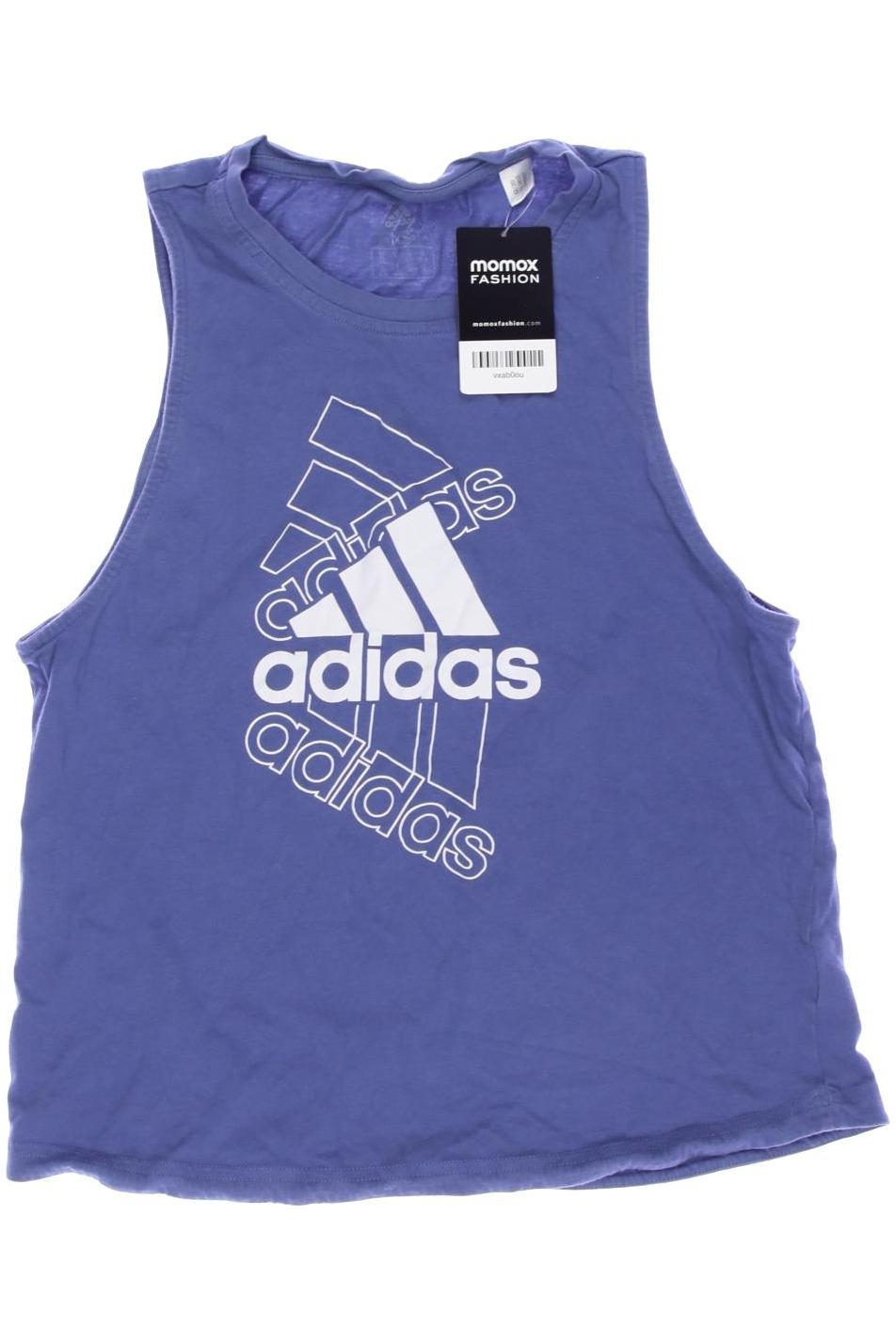 

adidas Damen Top, blau, Gr. 34