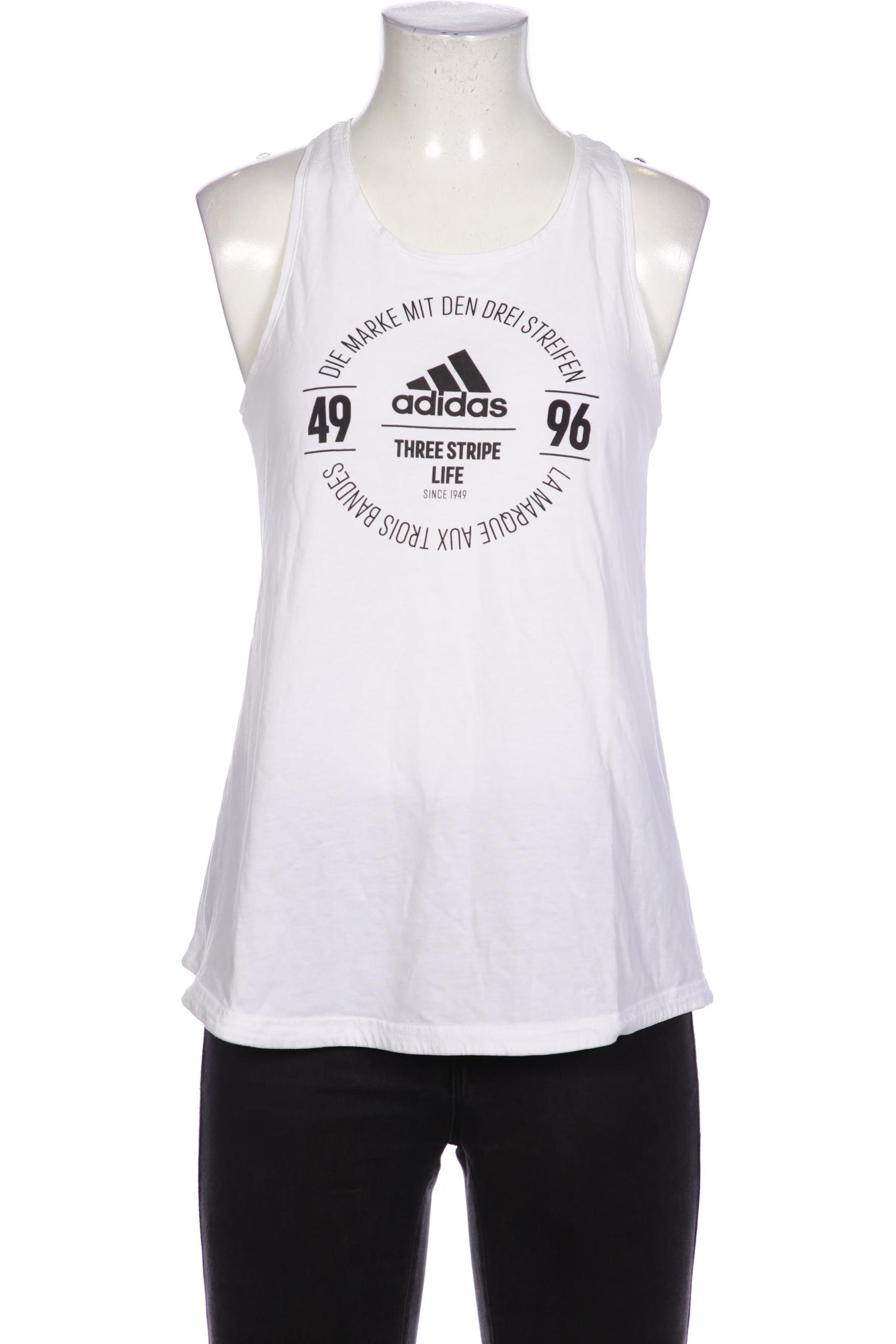 

adidas Damen Top, weiß, Gr. 34