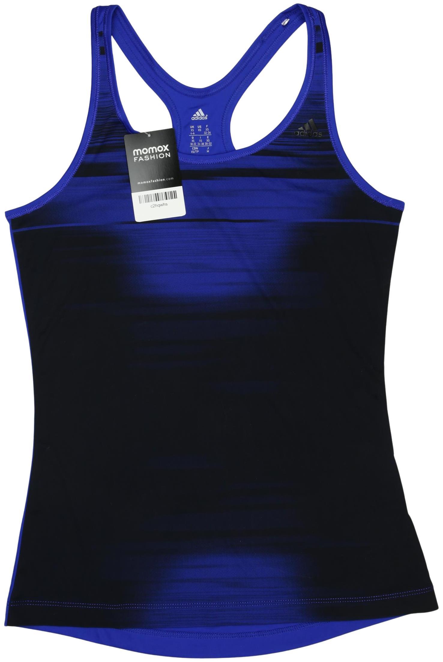 

adidas Damen Top, blau, Gr. 34