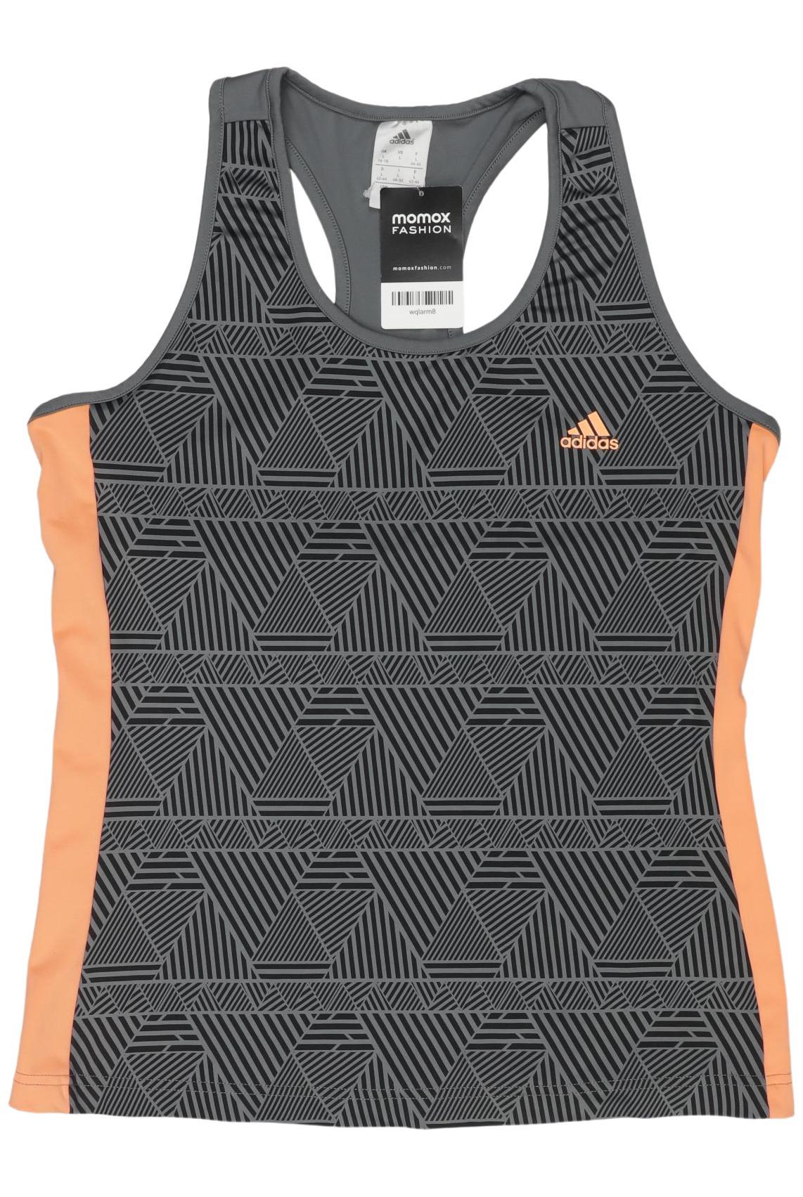 

adidas Damen Top, grau, Gr. 42