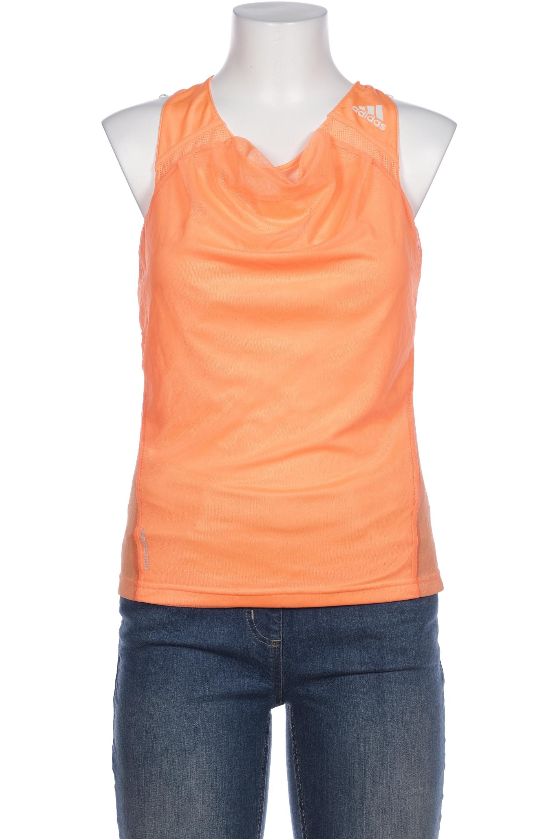 

adidas Damen Top, neon, Gr. 38