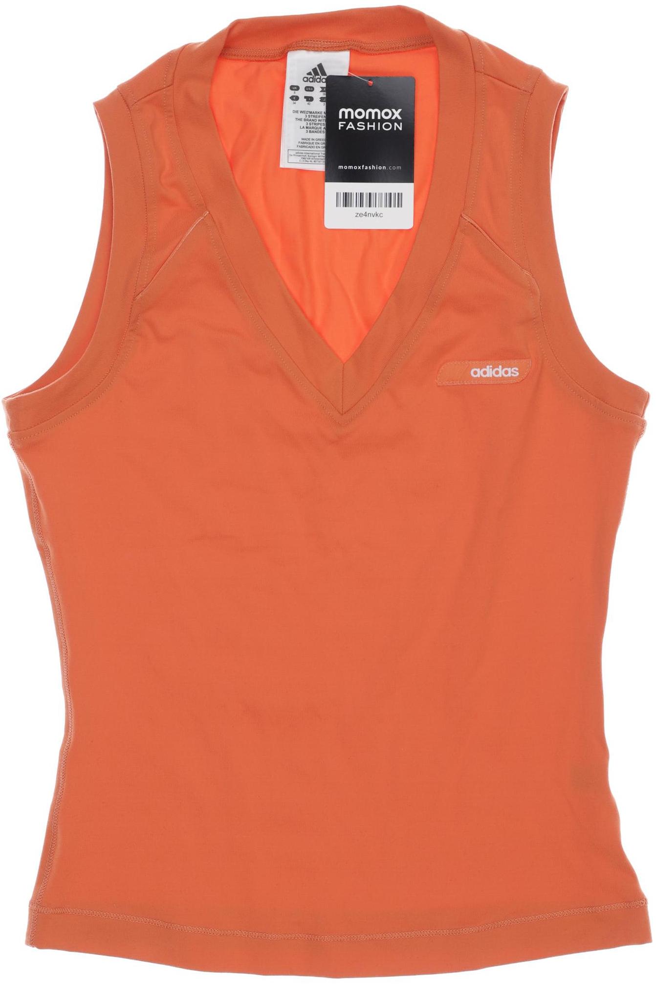 

adidas Damen Top, orange, Gr. 34