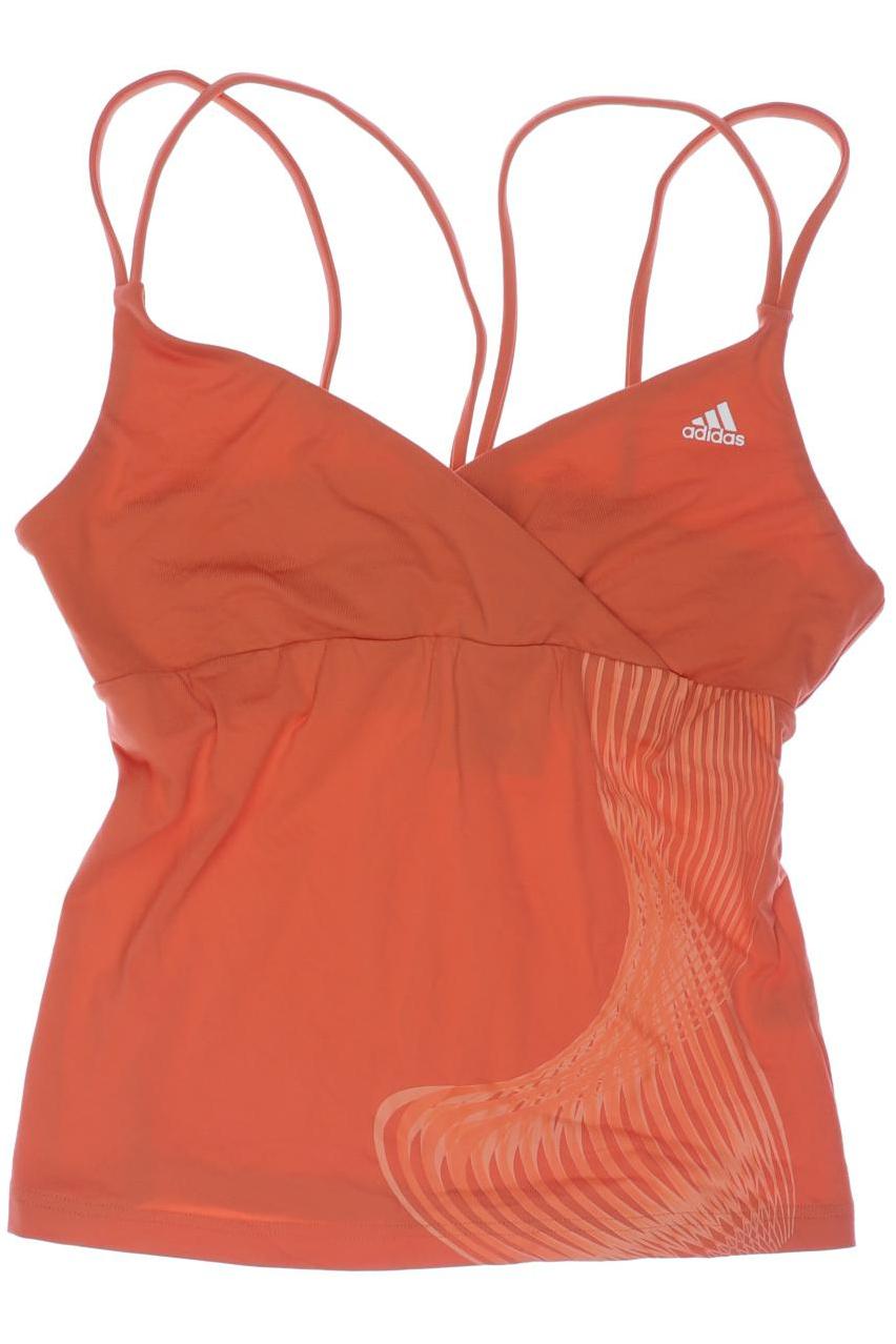 

adidas Damen Top, orange, Gr. 36
