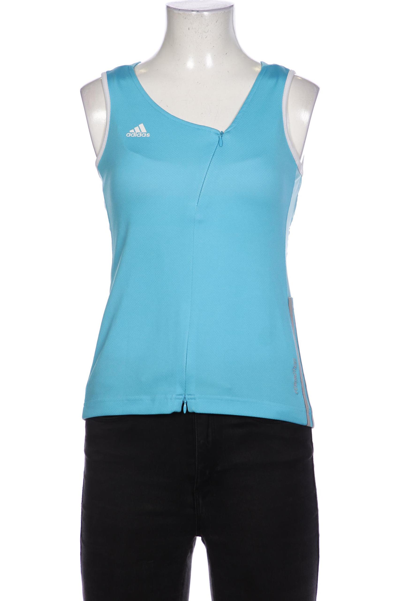 

adidas Damen Top, blau, Gr. 34