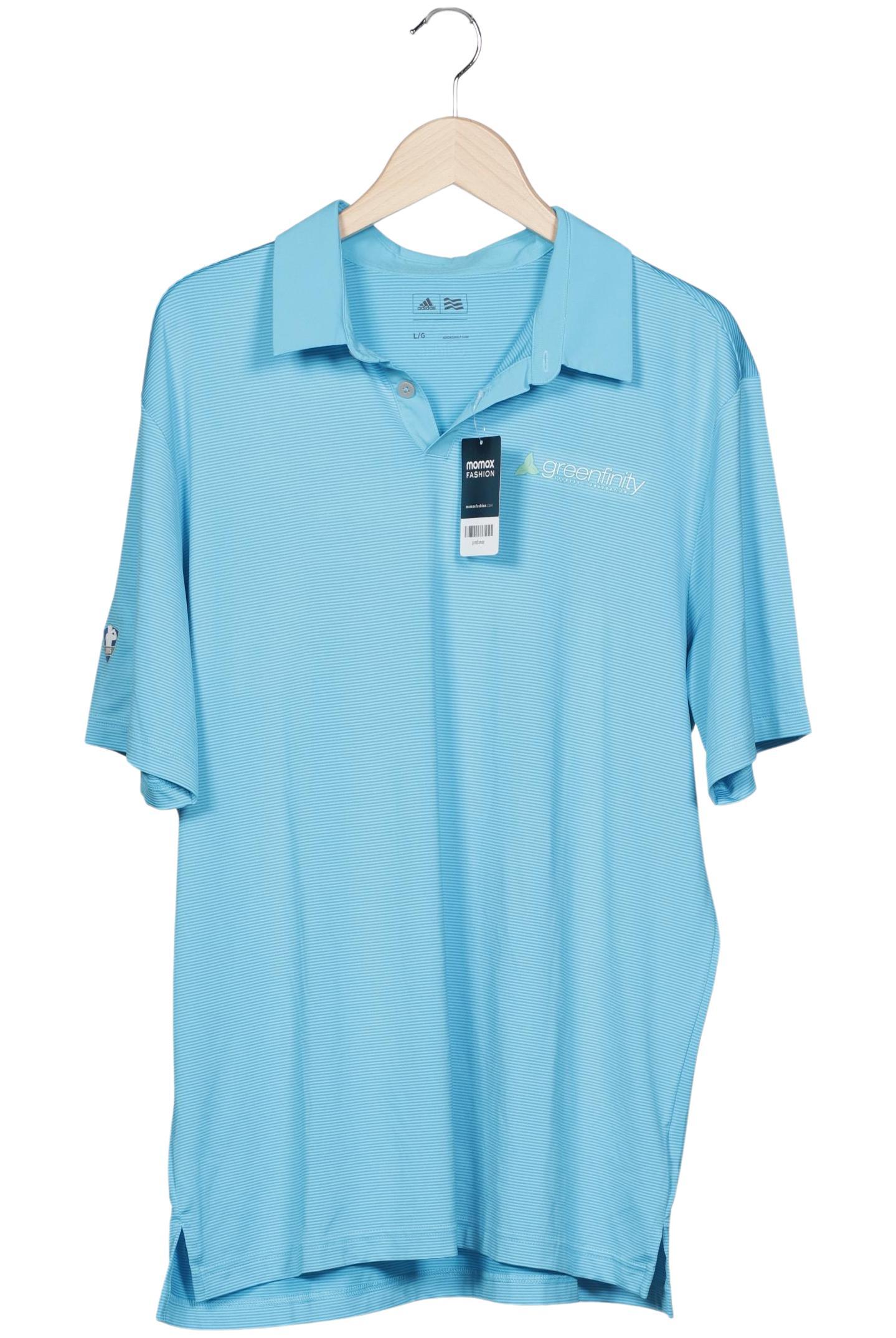 

adidas Golf Herren Poloshirt, hellblau, Gr. 52