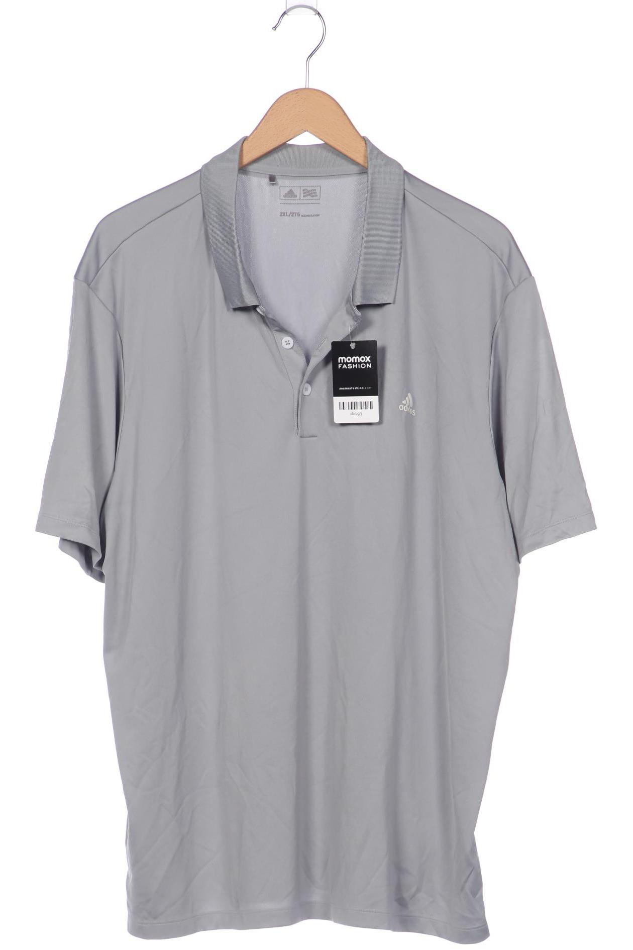 

adidas Golf Herren Poloshirt, grau, Gr. 56