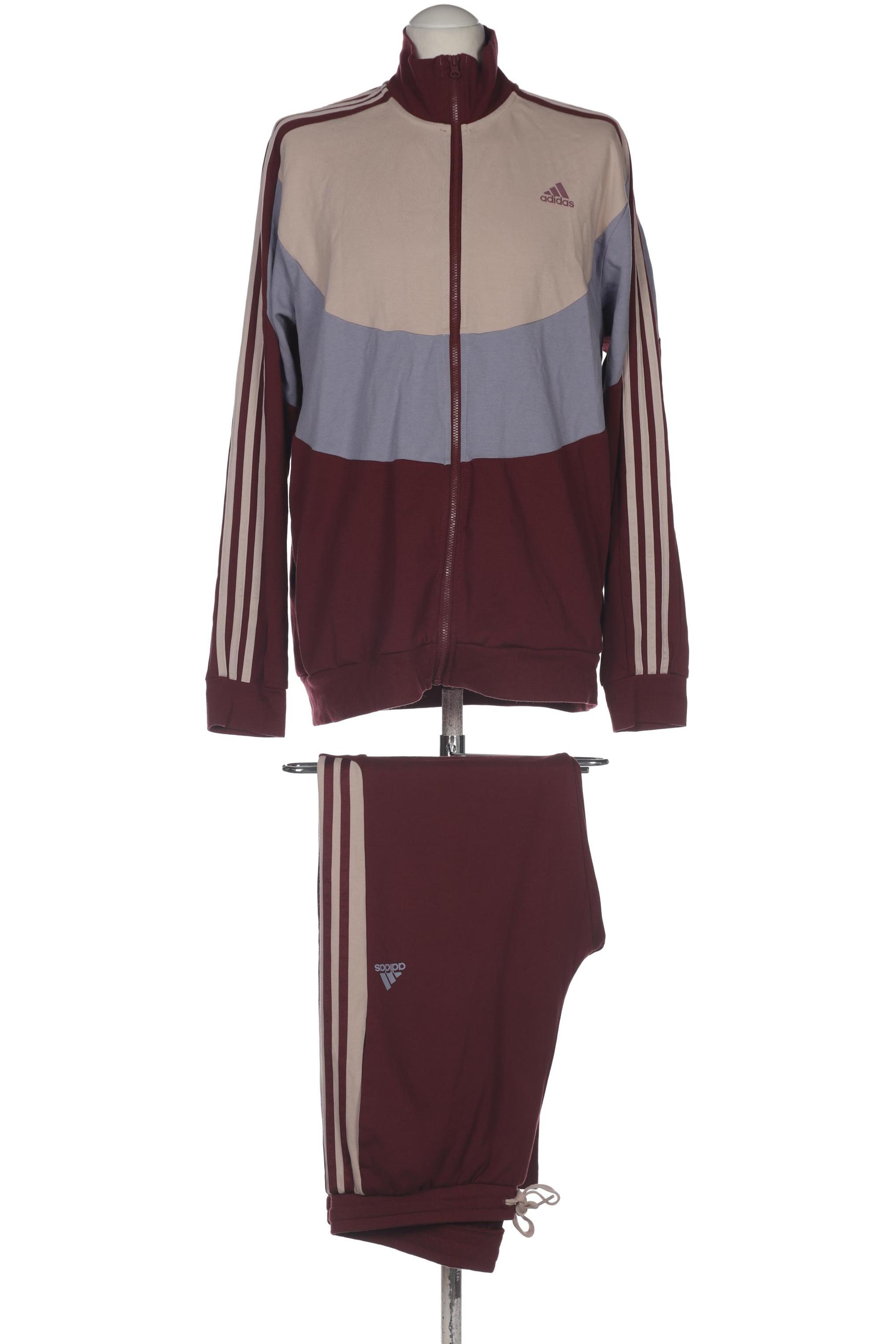 

adidas Herren Anzug, bordeaux, Gr. 54