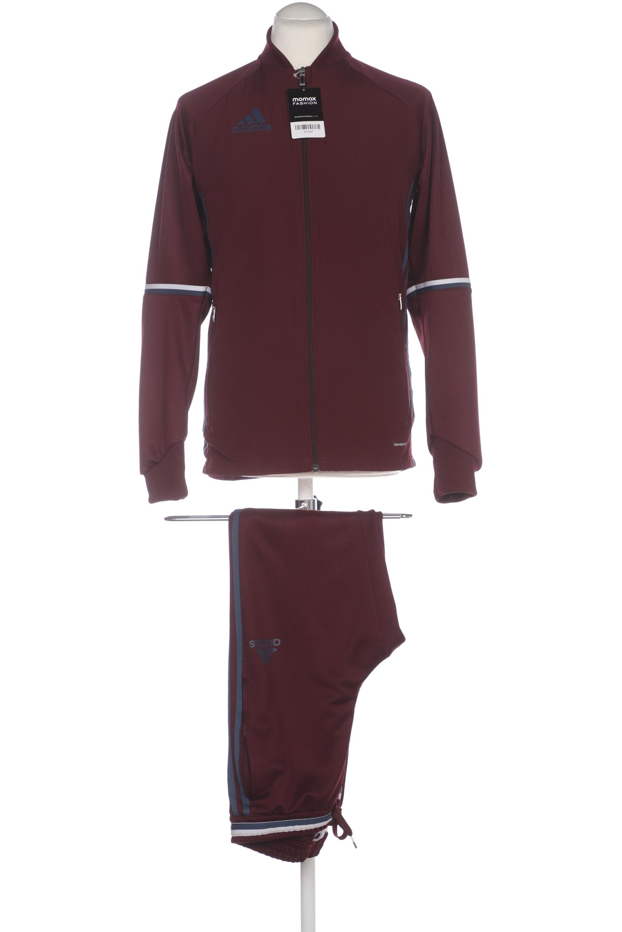 

adidas Herren Anzug, bordeaux, Gr. 46