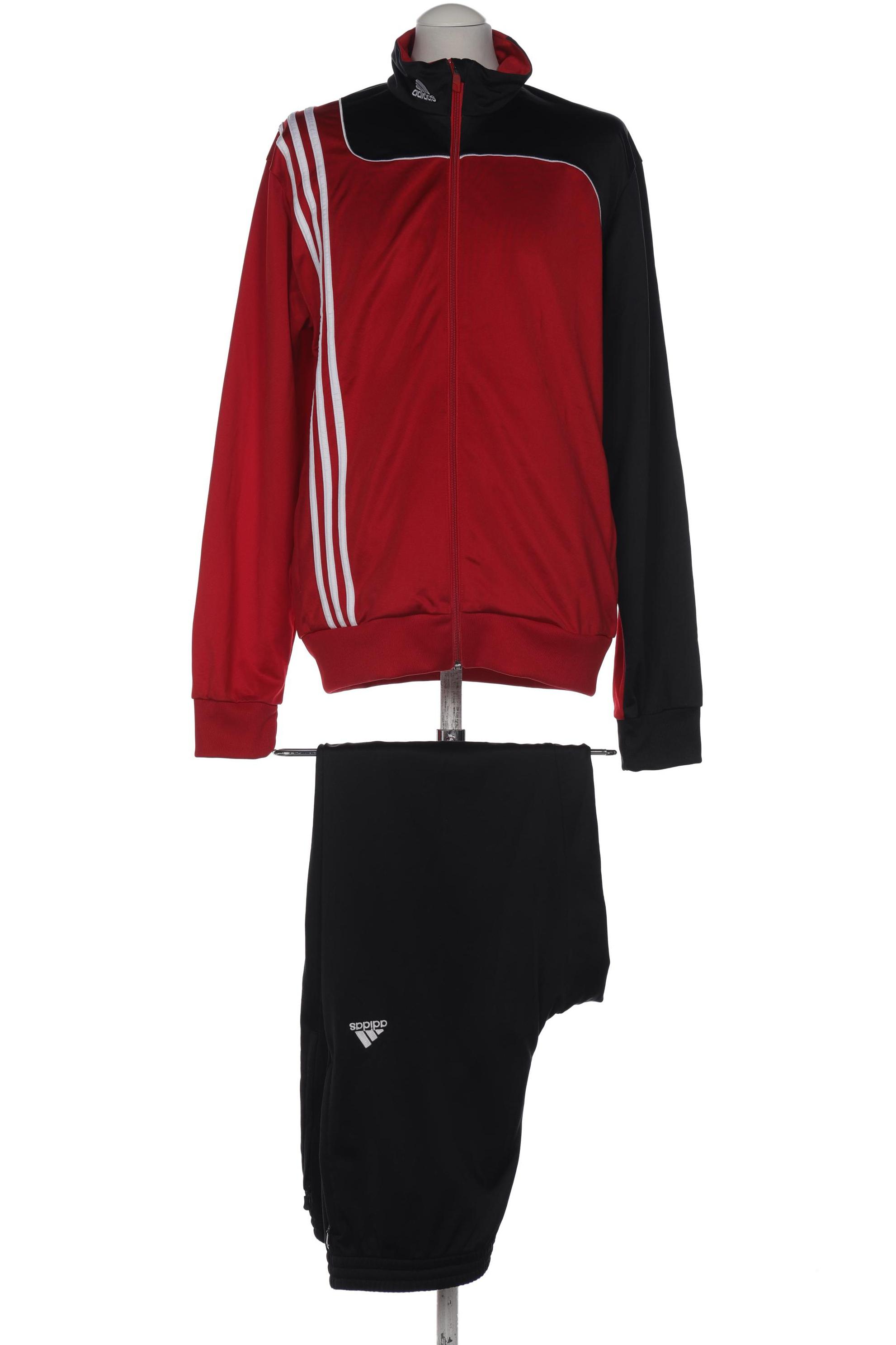 

adidas Herren Anzug, rot, Gr. 54