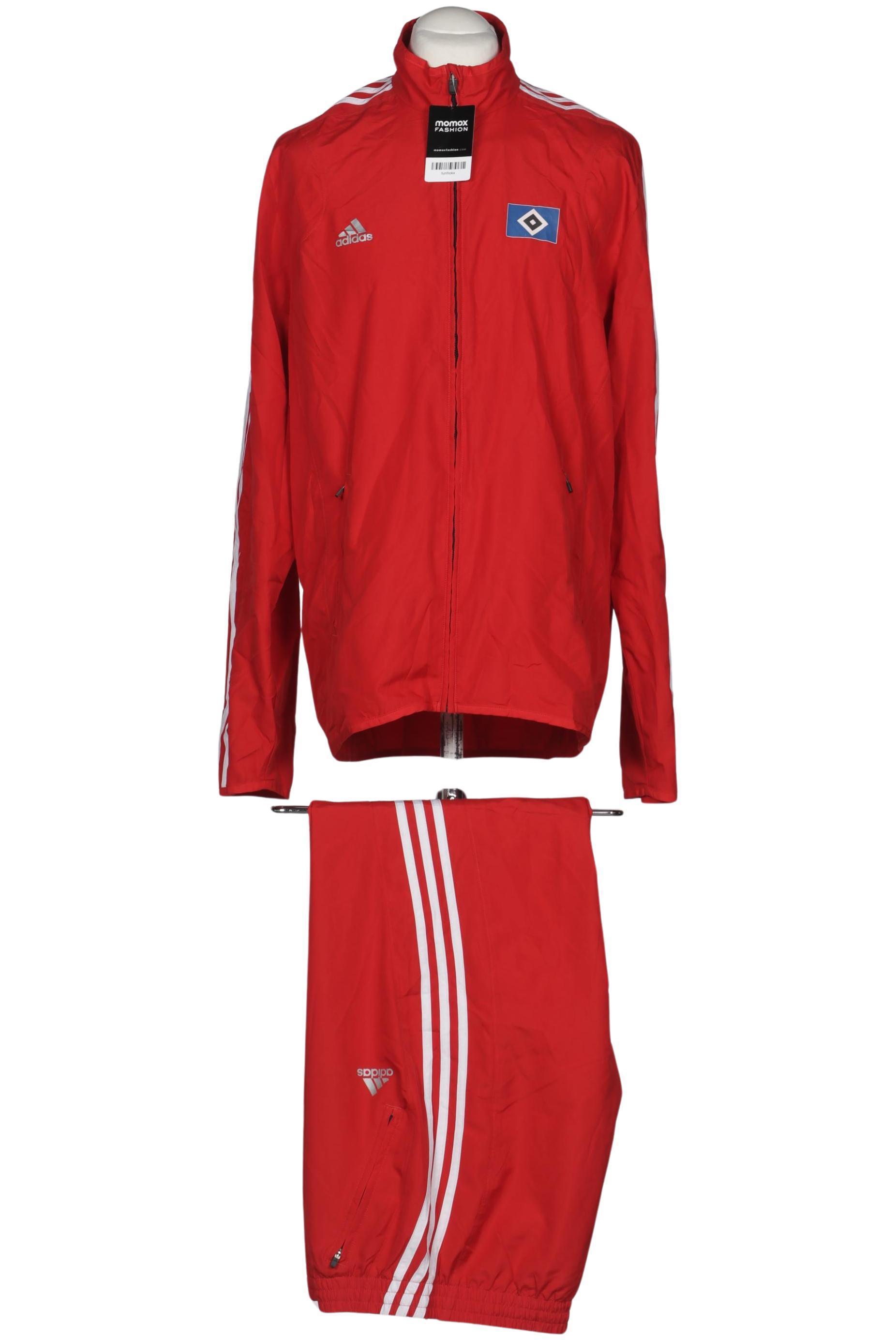 

adidas Herren Anzug, rot, Gr. 52