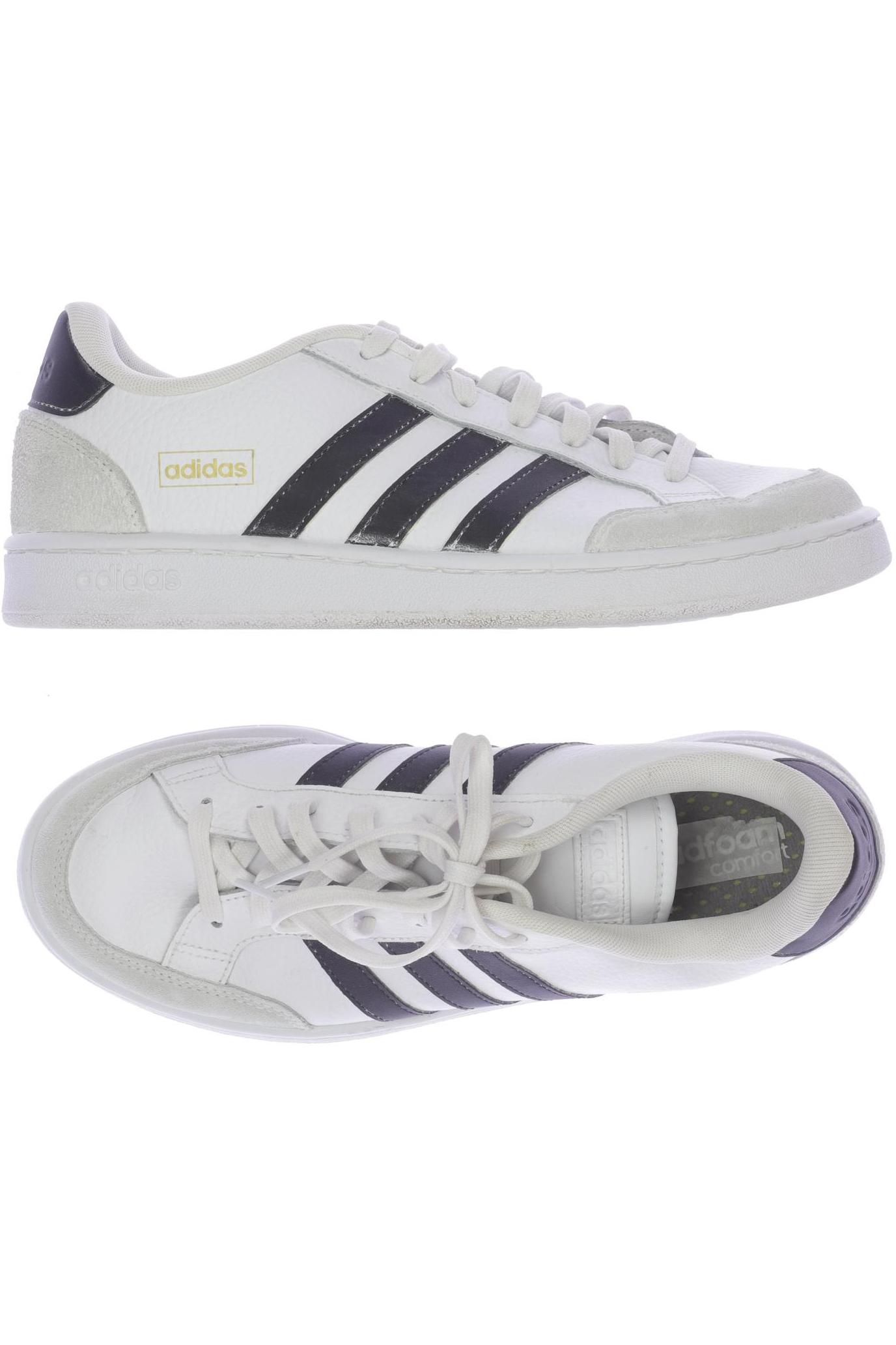 

adidas Herren Halbschuh, weiß, Gr. 8