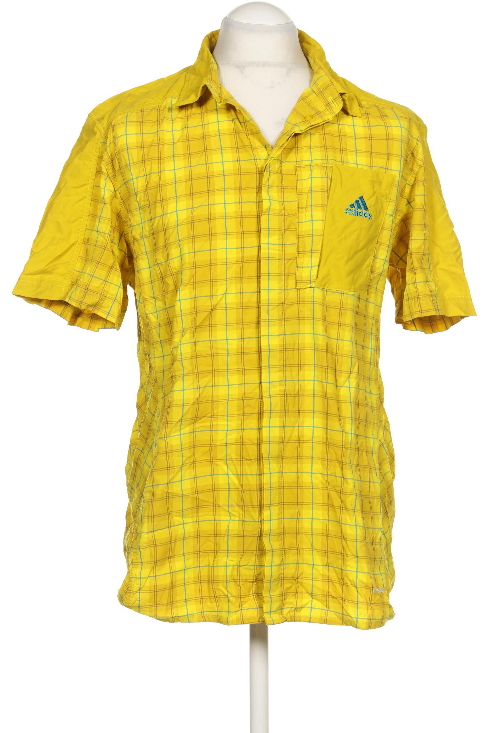 

adidas Herren Hemd, gelb, Gr. 44