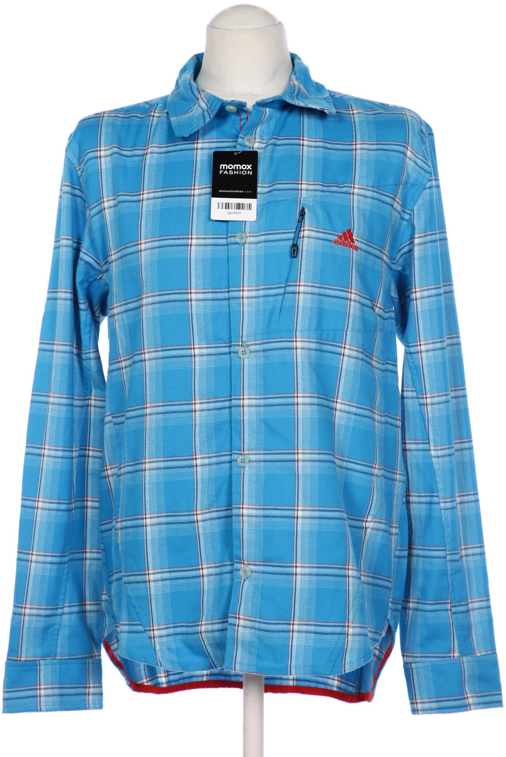 

adidas Herren Hemd, blau, Gr. 50