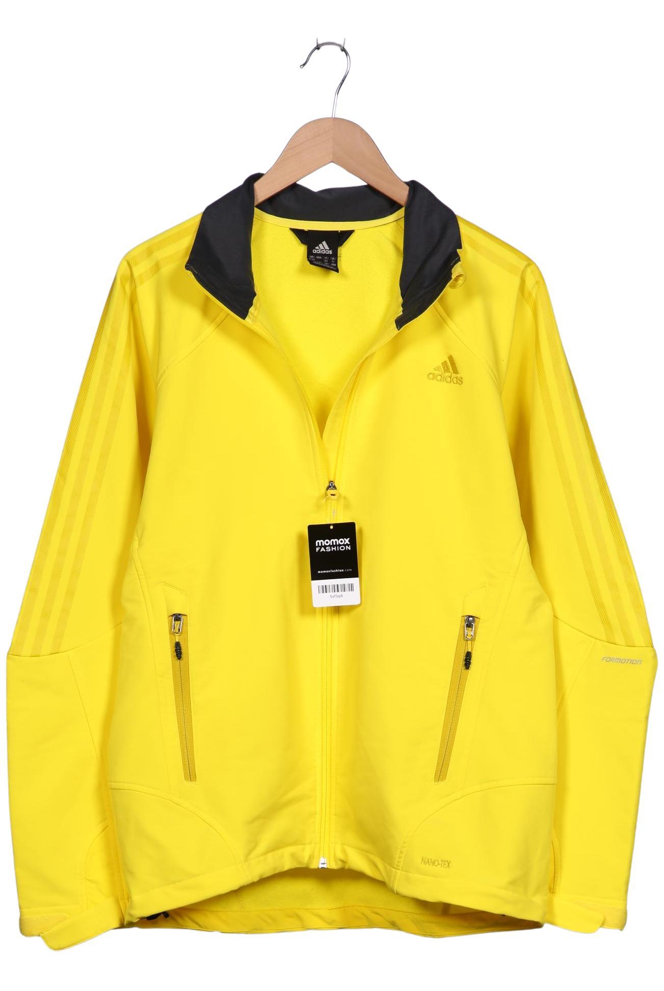 

adidas Herren Jacke, gelb, Gr. 52