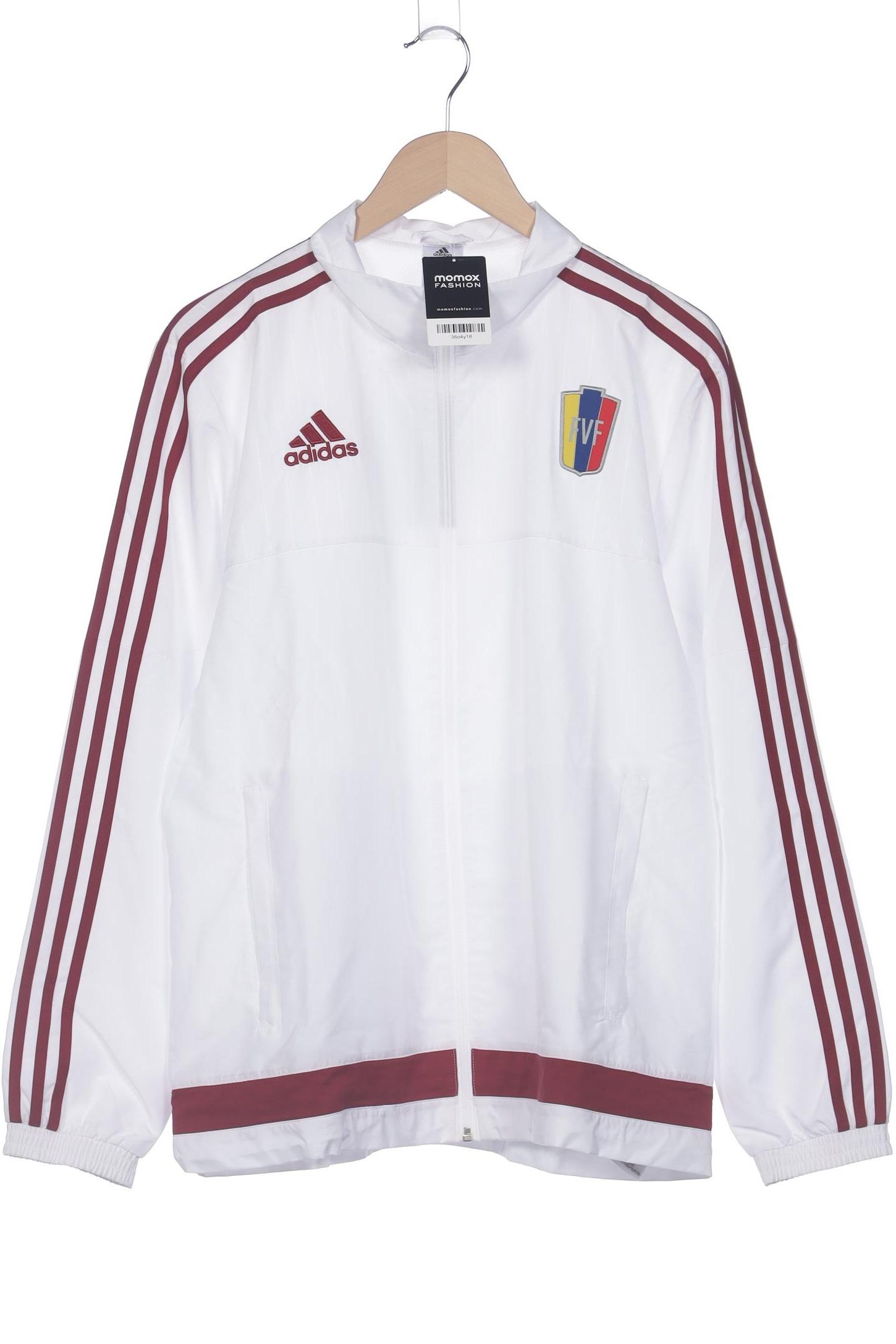

adidas Herren Jacke, weiß, Gr. 52
