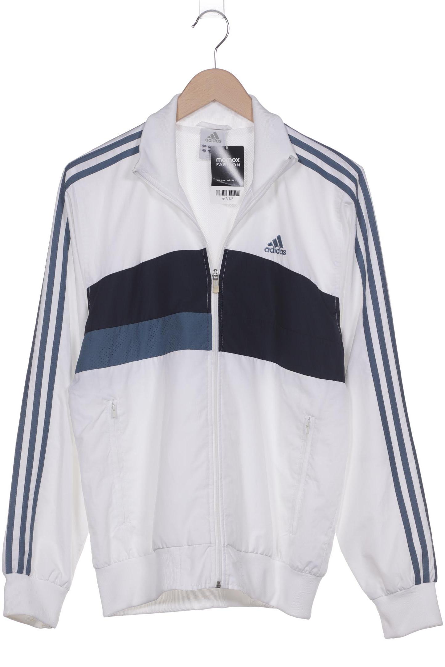 

adidas Herren Jacke, weiß, Gr. 46