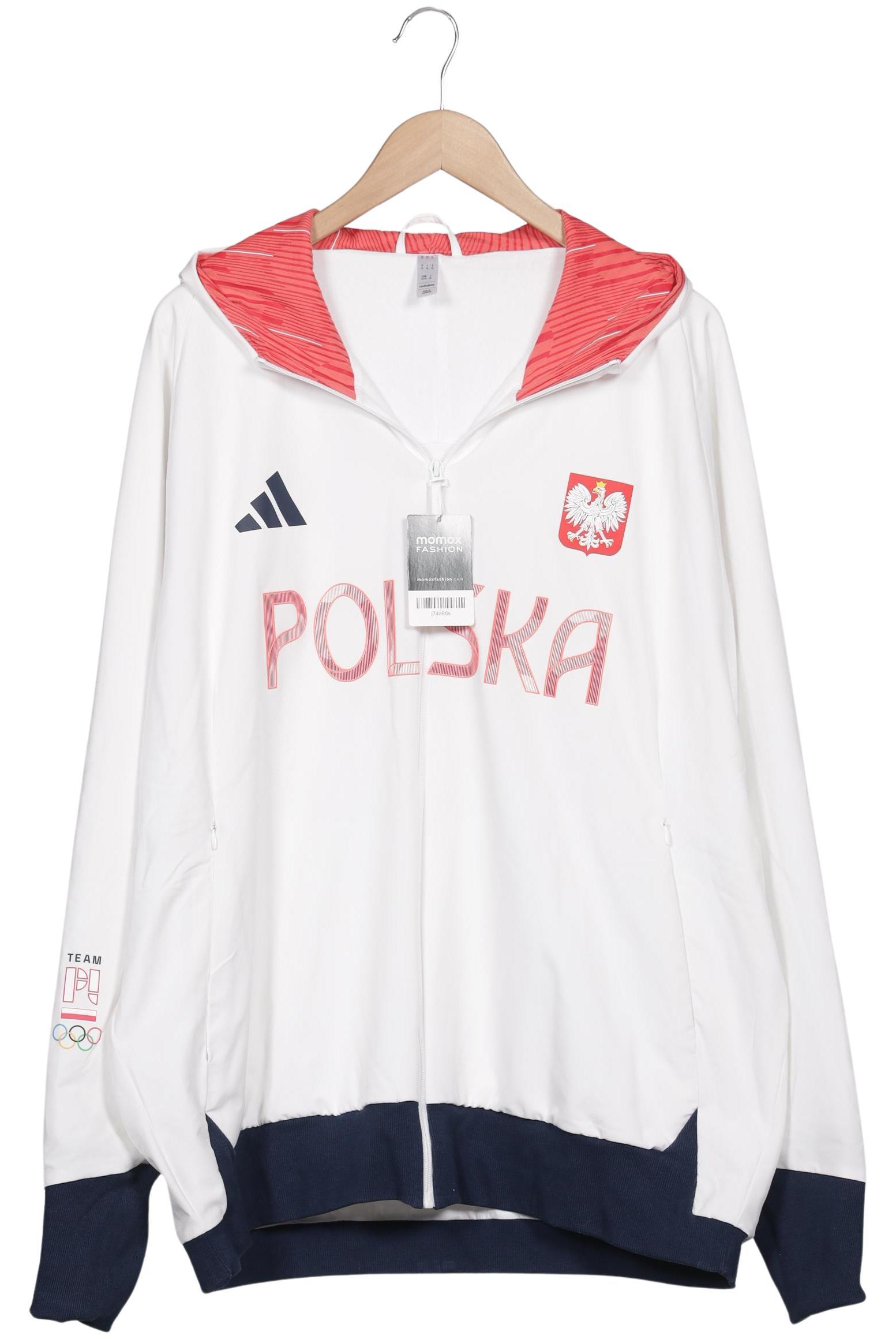 

adidas Herren Jacke, weiß, Gr. 54