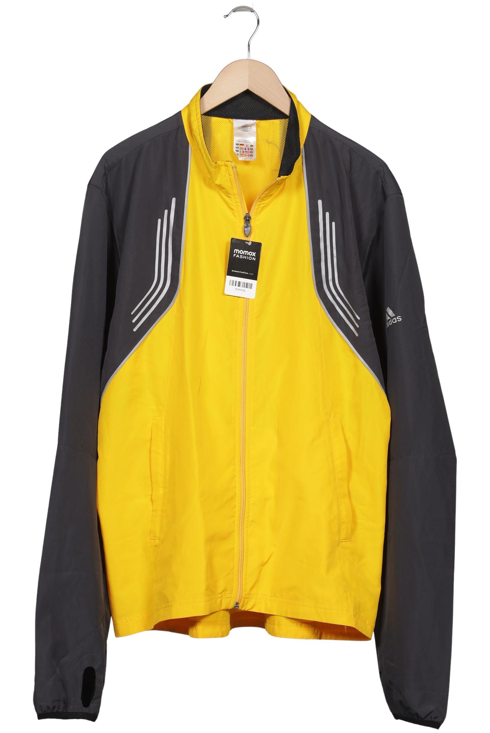 

adidas Herren Jacke, gelb, Gr. 54