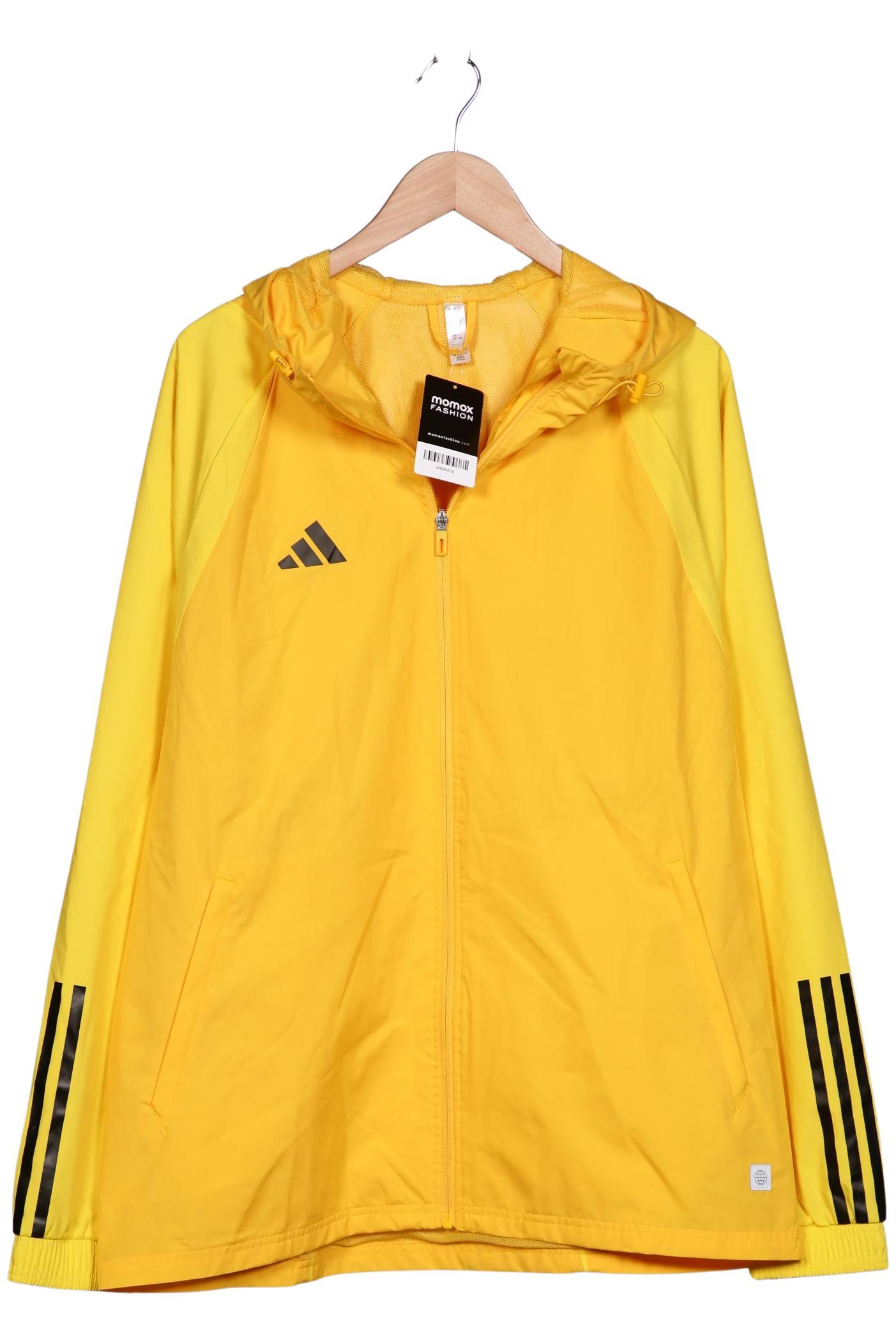 

adidas Herren Jacke, gelb, Gr. 52