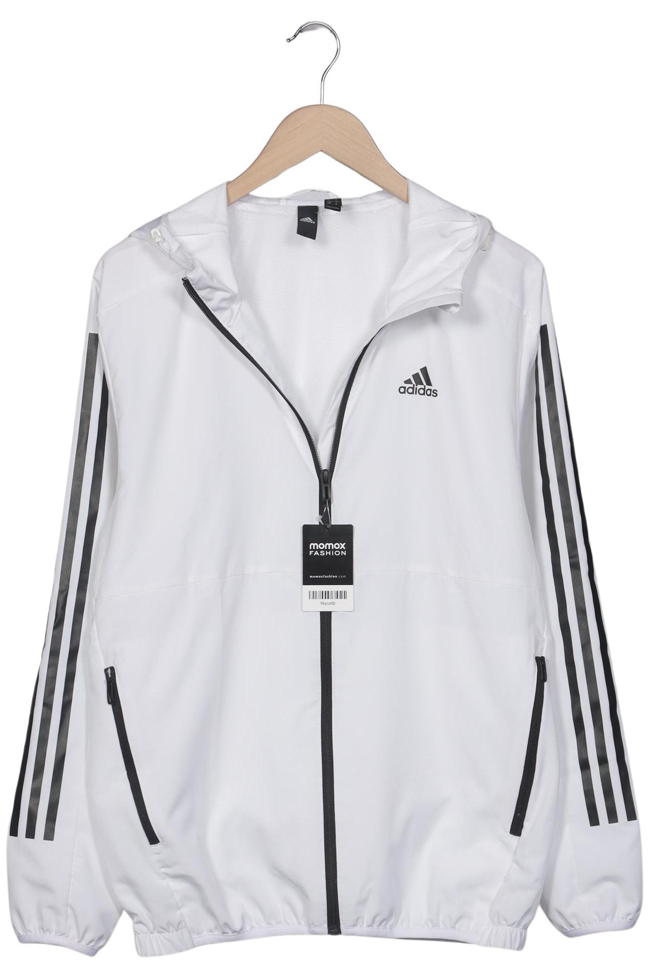 

adidas Herren Jacke, weiß, Gr. 46