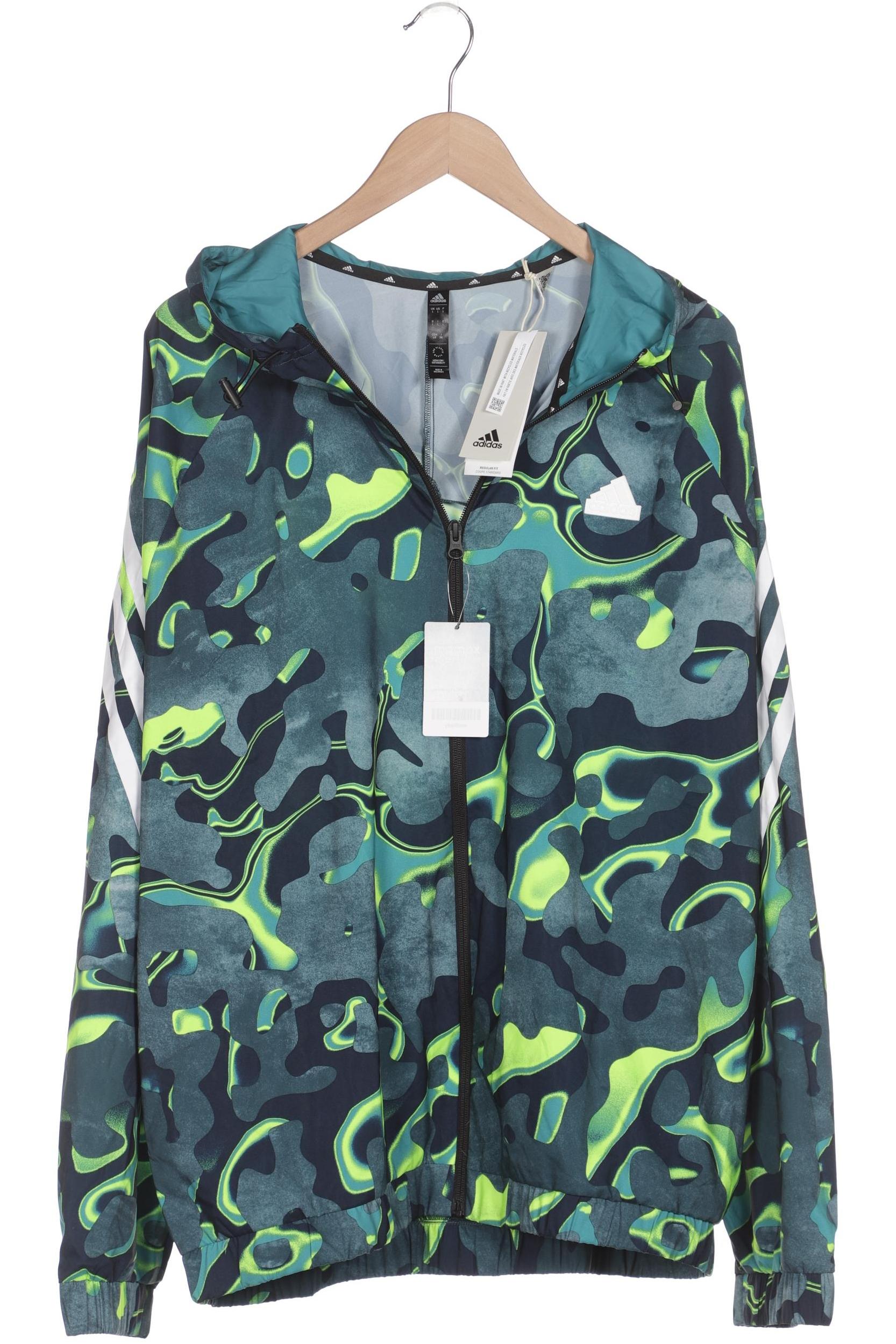 

adidas Herren Jacke, türkis, Gr. 52