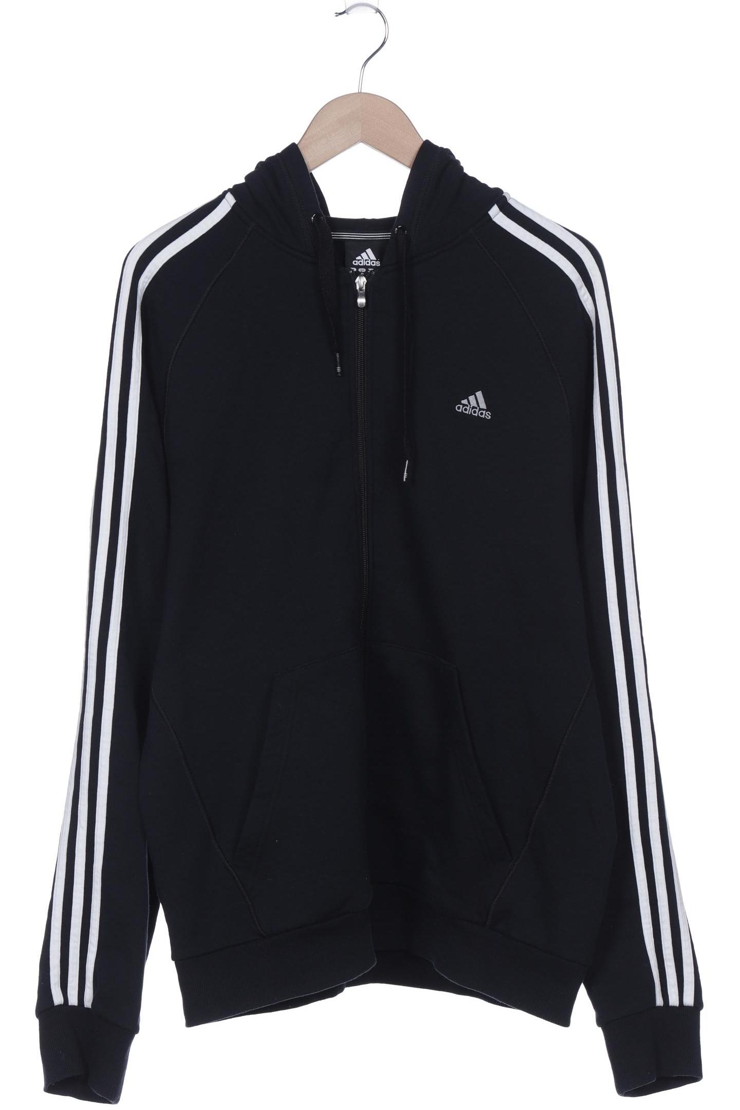 

adidas Herren Kapuzenpullover, schwarz, Gr. 54