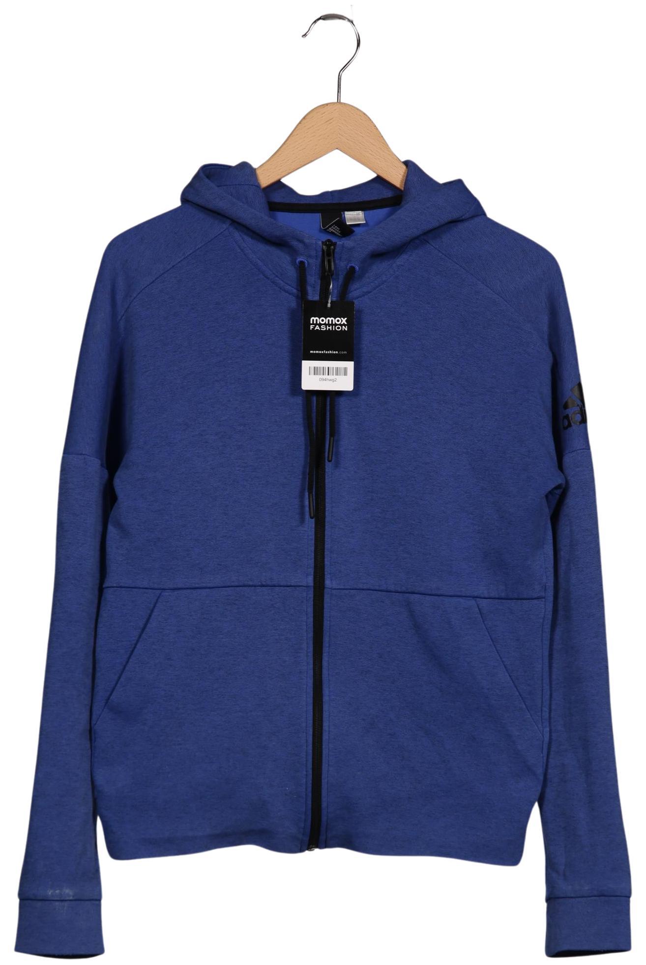 

adidas Herren Kapuzenpullover, blau, Gr. 46