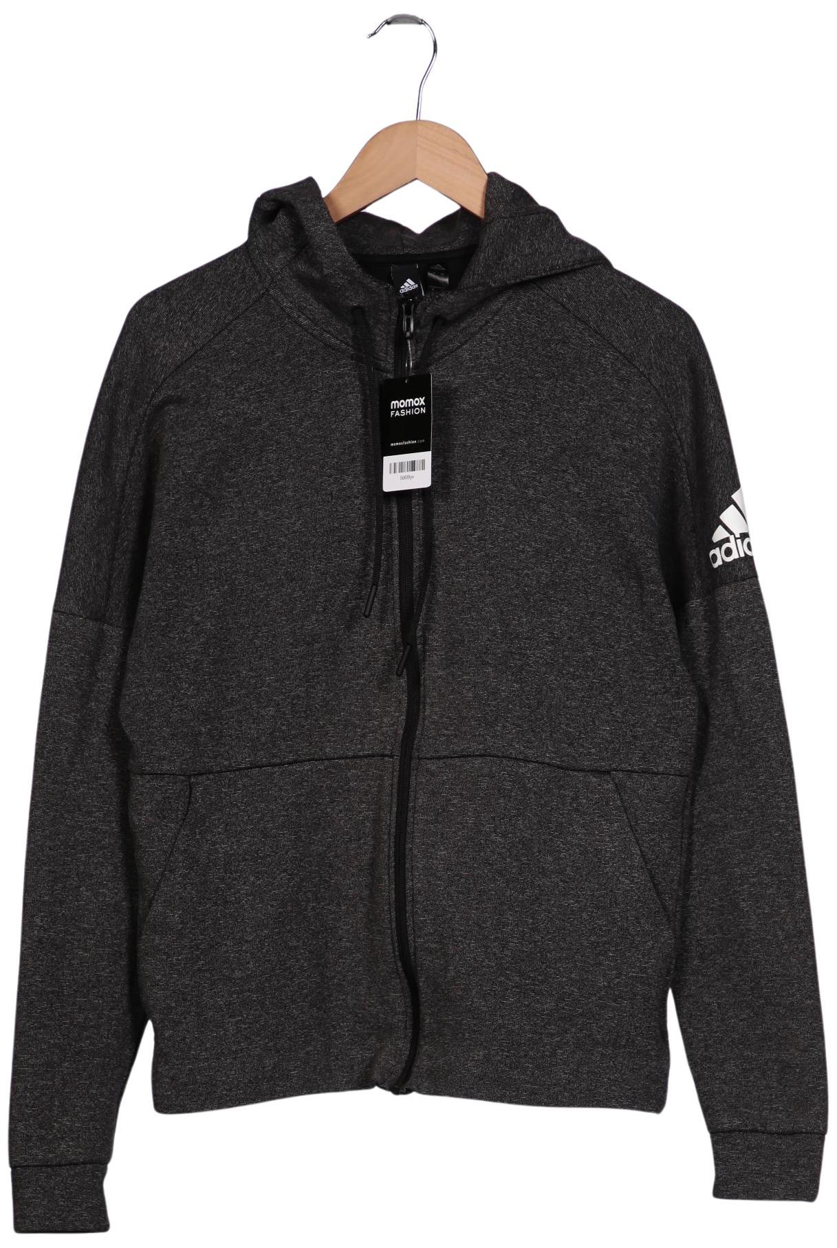 

adidas Herren Kapuzenpullover, grau, Gr. 48