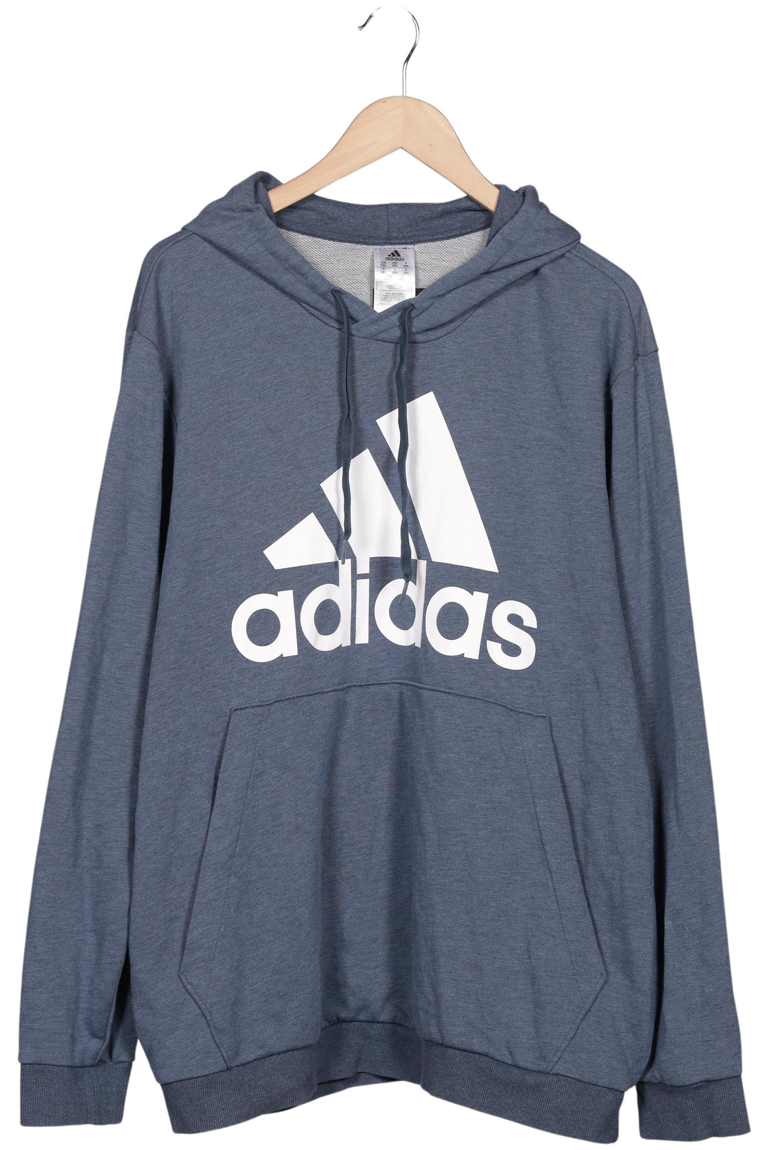 

adidas Herren Kapuzenpullover, blau, Gr. 56