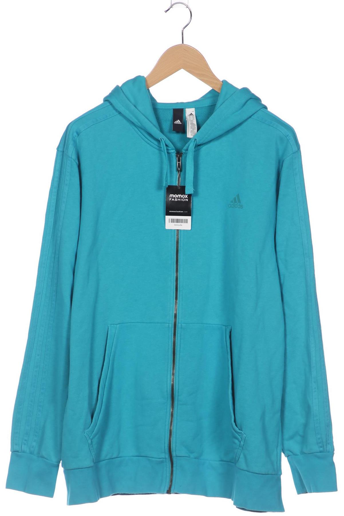

adidas Herren Kapuzenpullover, türkis, Gr. 56