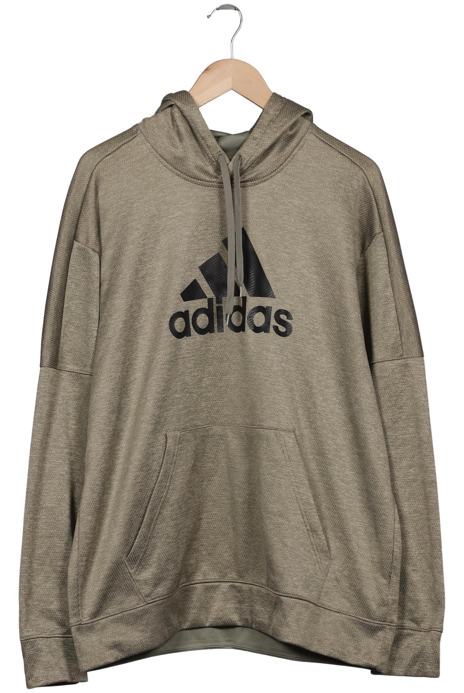 

adidas Herren Kapuzenpullover, braun, Gr. 54
