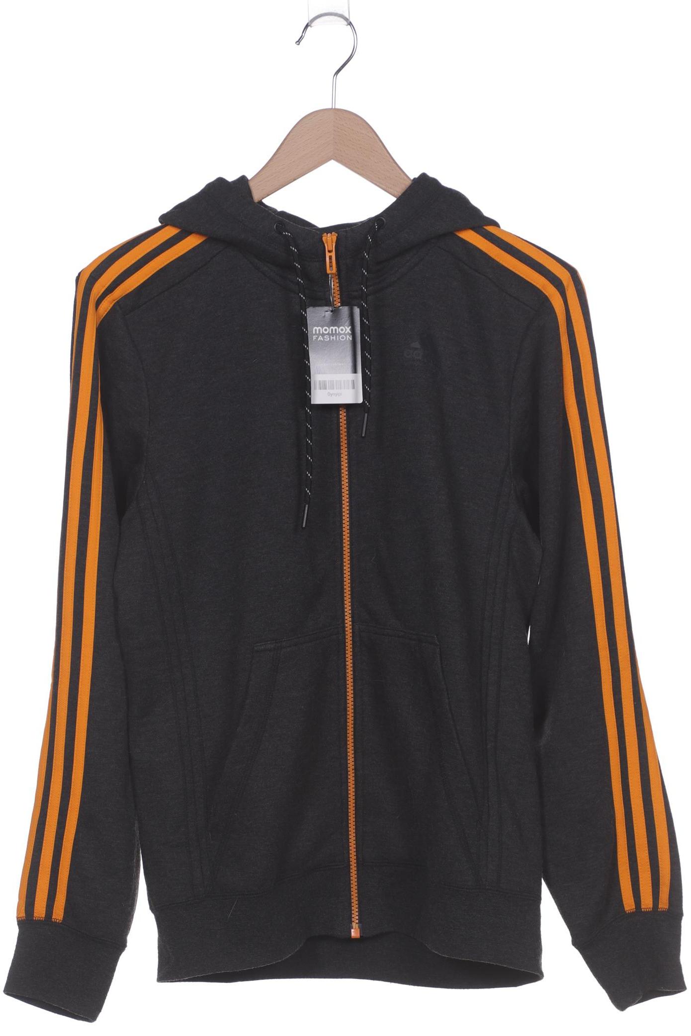 

adidas Herren Kapuzenpullover, grau, Gr. 46