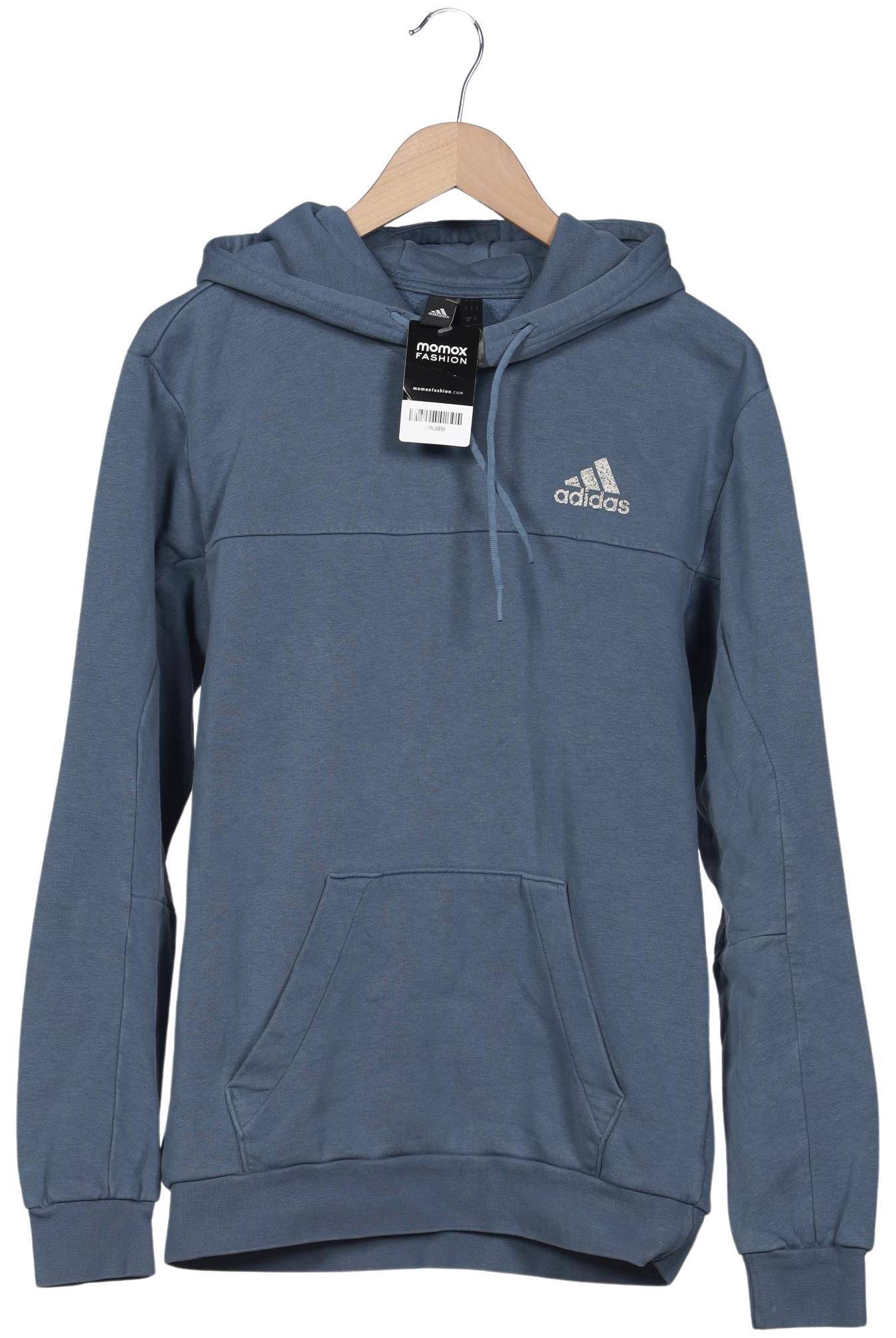 

adidas Herren Kapuzenpullover, blau, Gr. 46