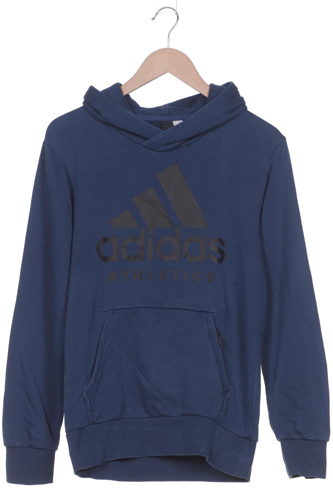 

adidas Herren Kapuzenpullover, blau, Gr. 46