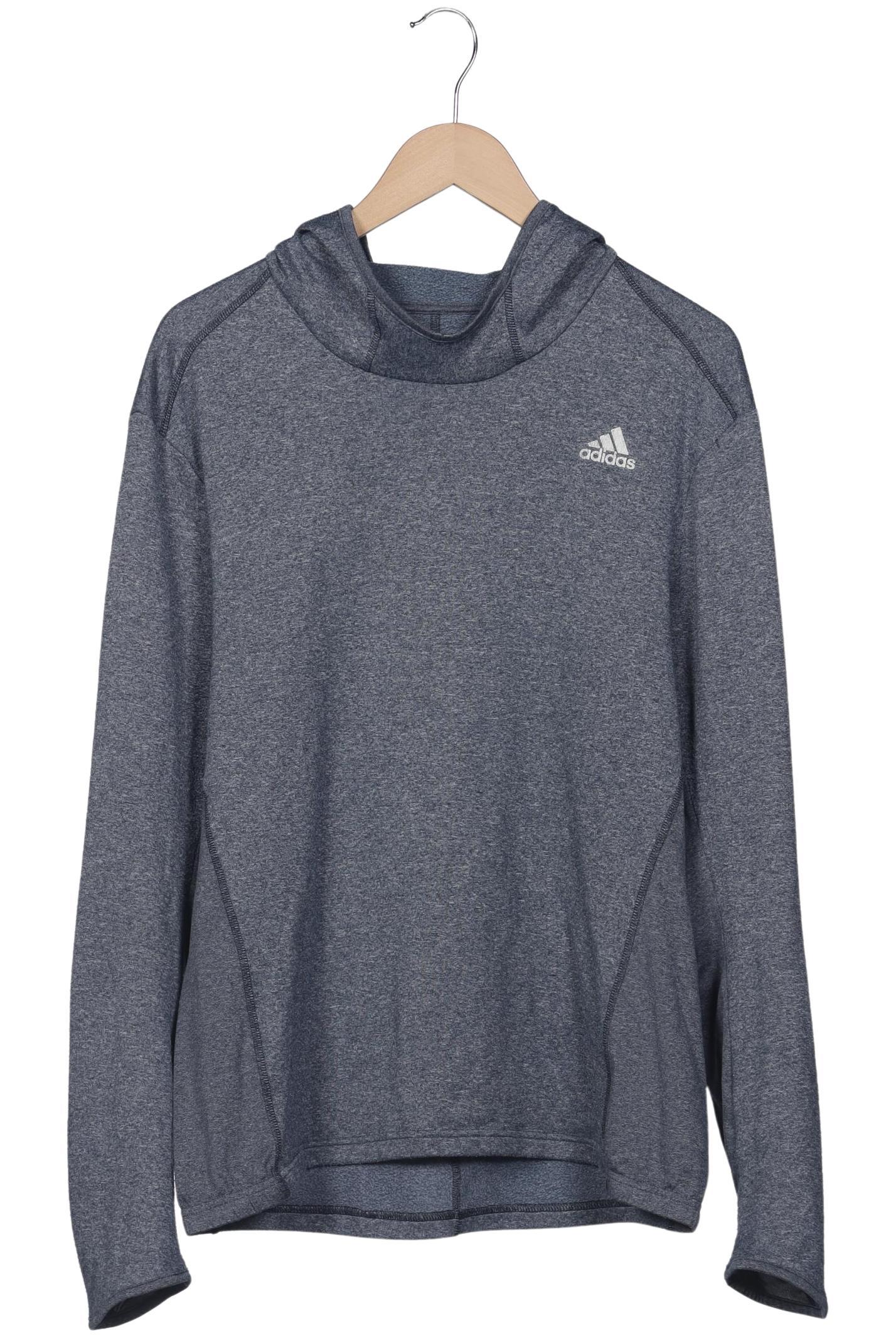 

adidas Herren Kapuzenpullover, grau, Gr. 52