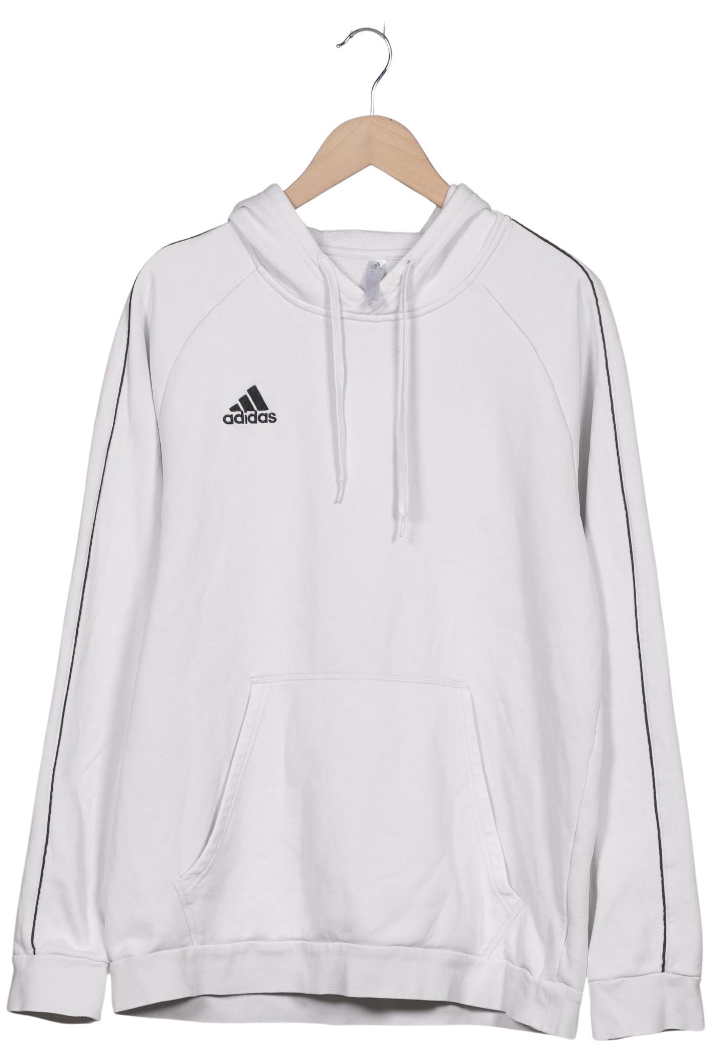 

adidas Herren Kapuzenpullover, weiß, Gr. 54