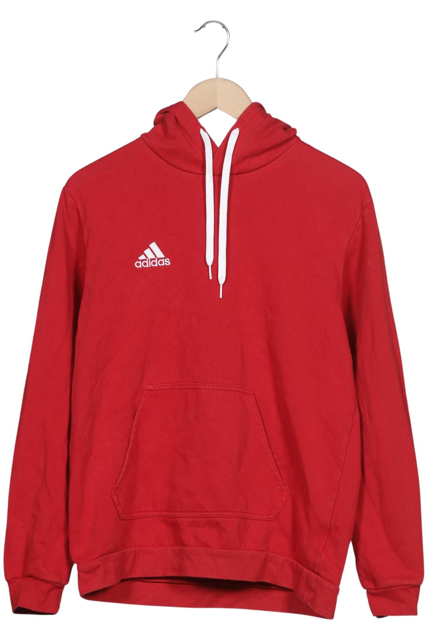 

adidas Herren Kapuzenpullover, rot, Gr. 48