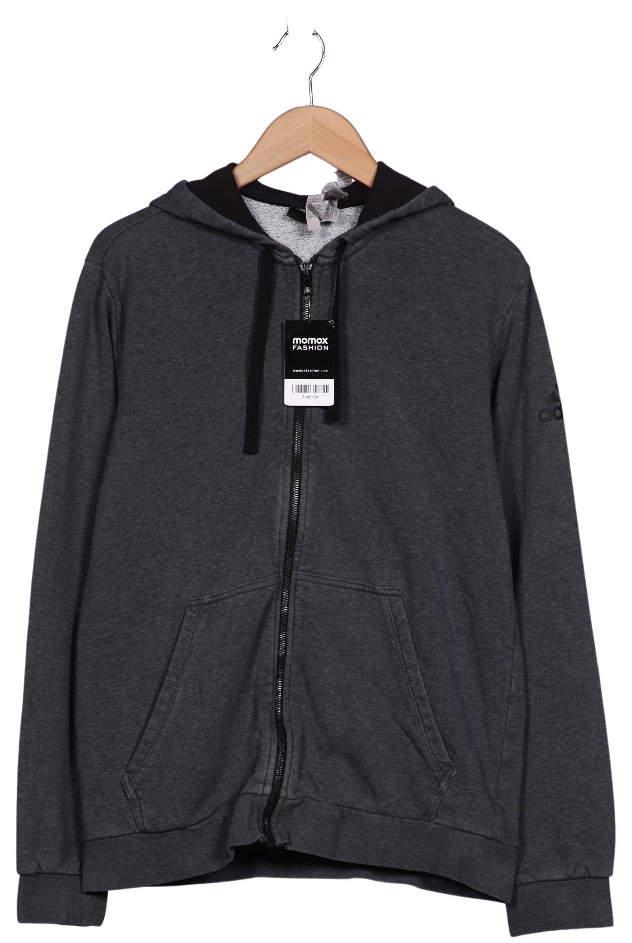 

adidas Herren Kapuzenpullover, grau, Gr. 52