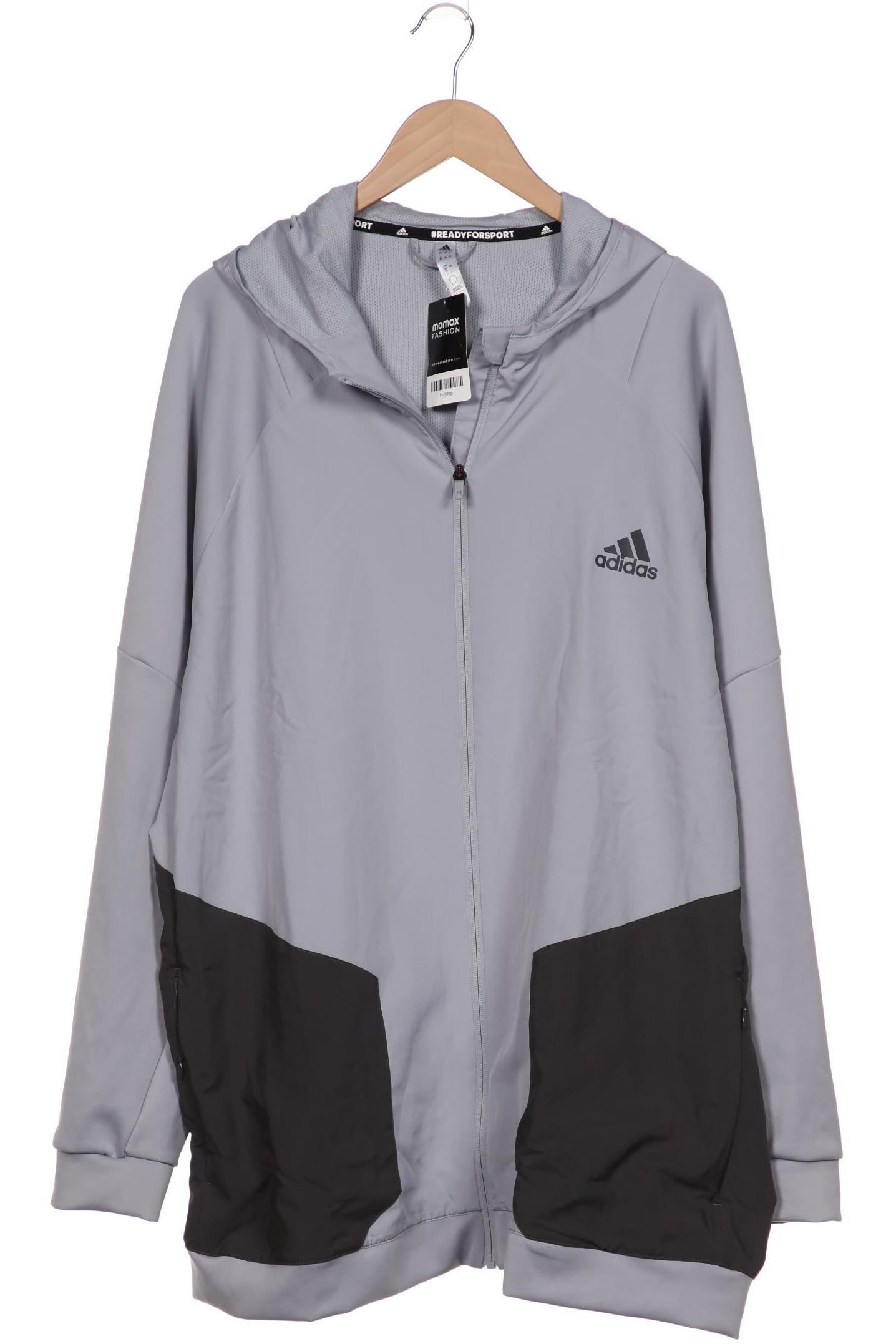 

adidas Herren Kapuzenpullover, grau, Gr. 58