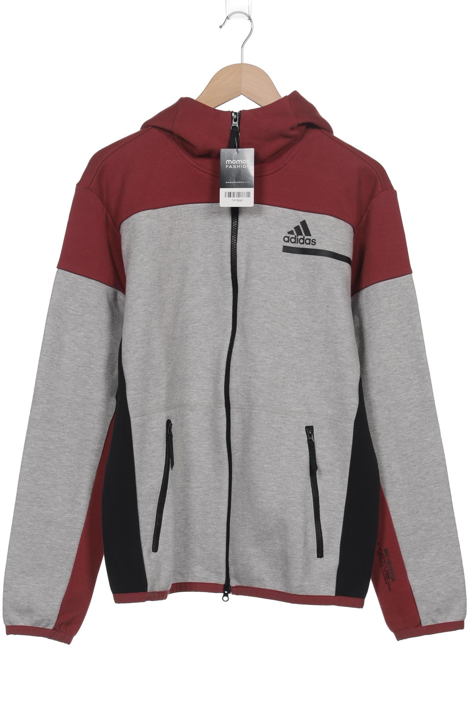 

adidas Herren Kapuzenpullover, grau, Gr. 48