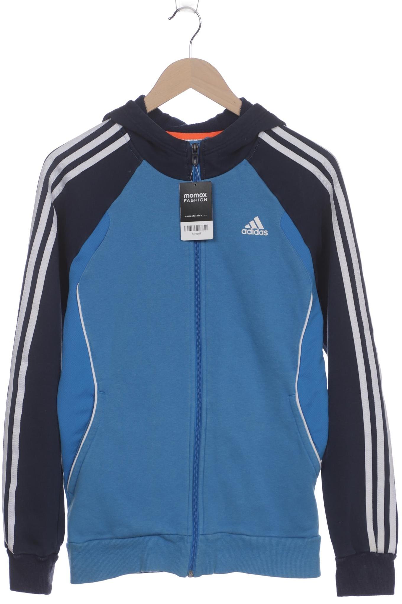 

adidas Herren Kapuzenpullover, blau, Gr. 46
