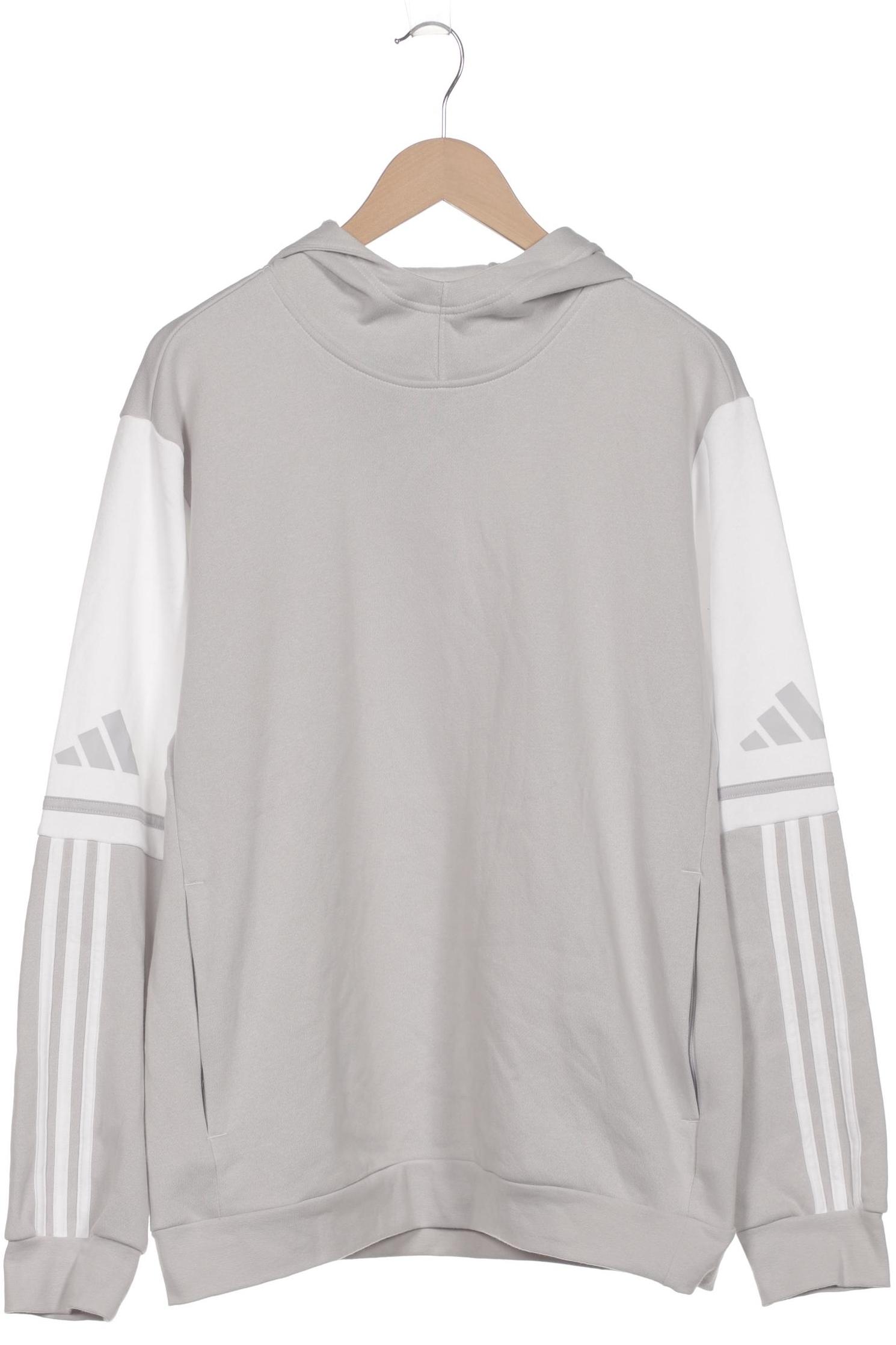 

adidas Herren Kapuzenpullover, grau, Gr. 52